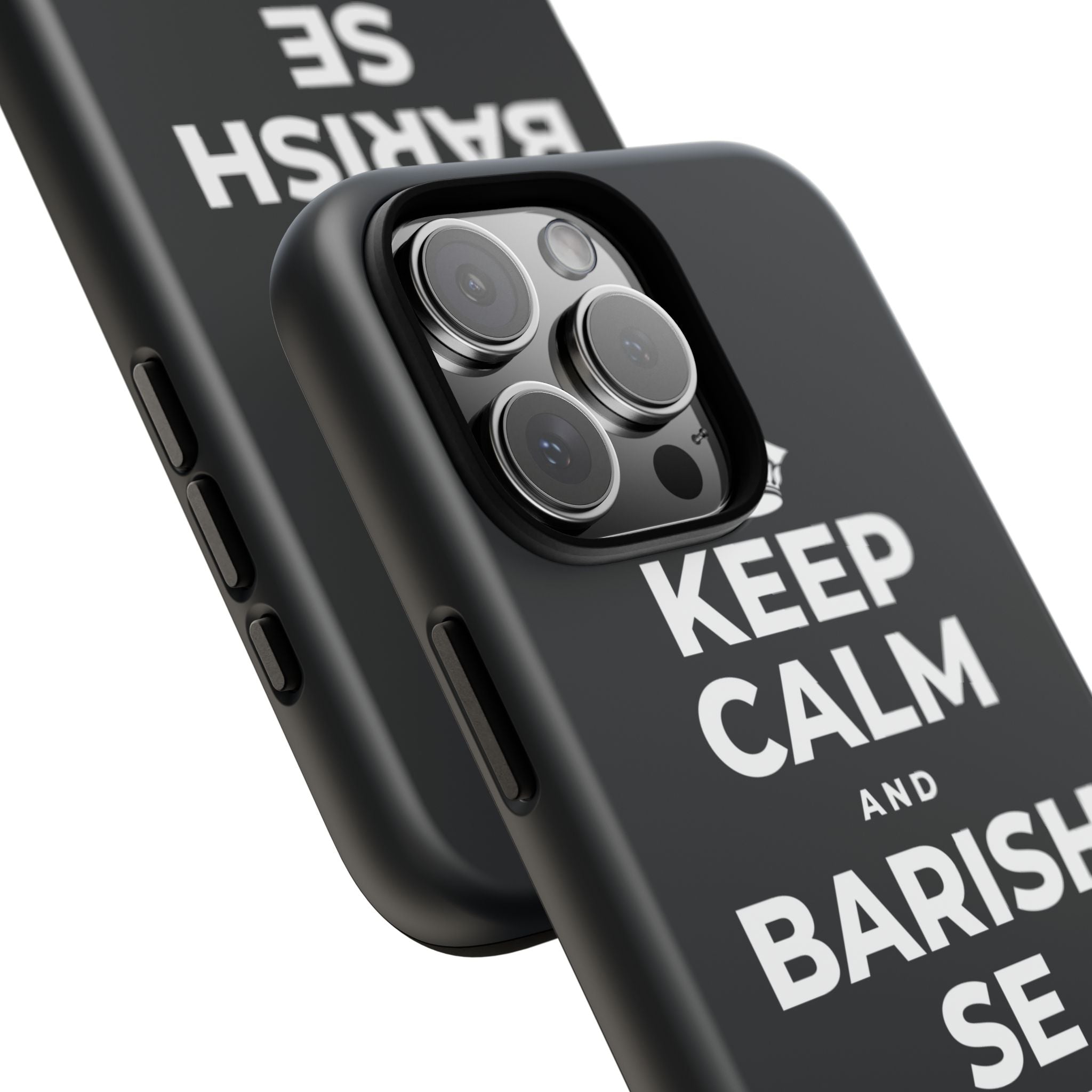 KEEP CALM AND BARISH SE CHEEZEIN BADHTI HAIN Phone Case (Dark)