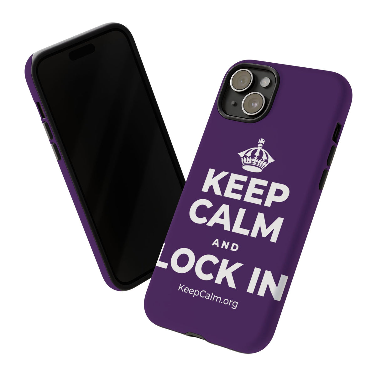 KEEP CALM AND LOCK IN Phone Case