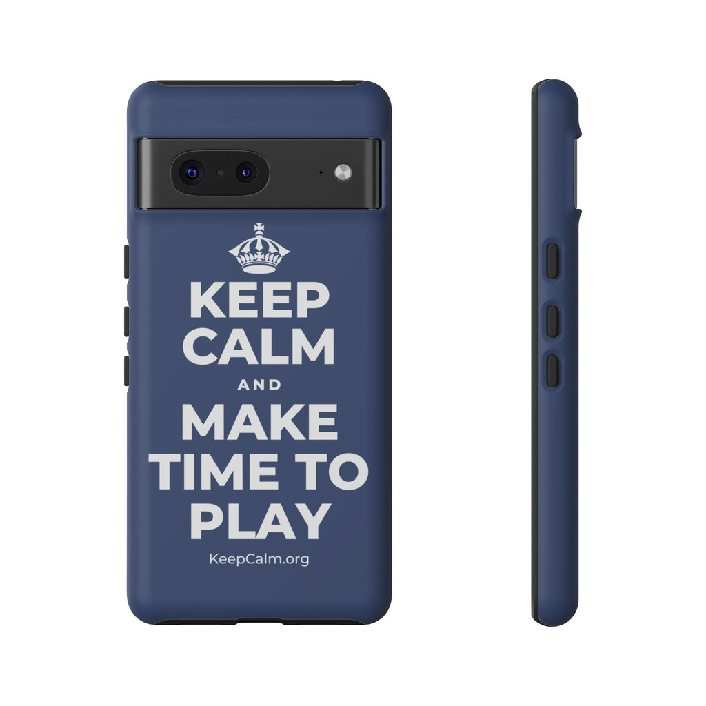 KEEP CALM AND MAKE TIME TO PLAY Phone Case