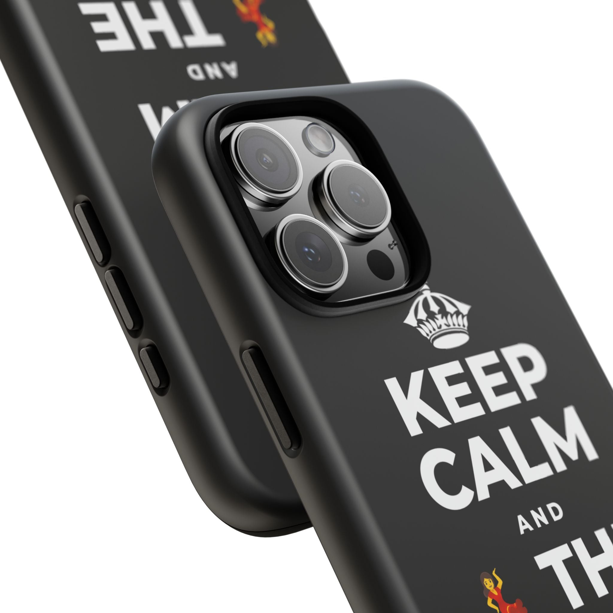 KEEP CALM AND 💃 THE NIGHT AWAY Phone Case