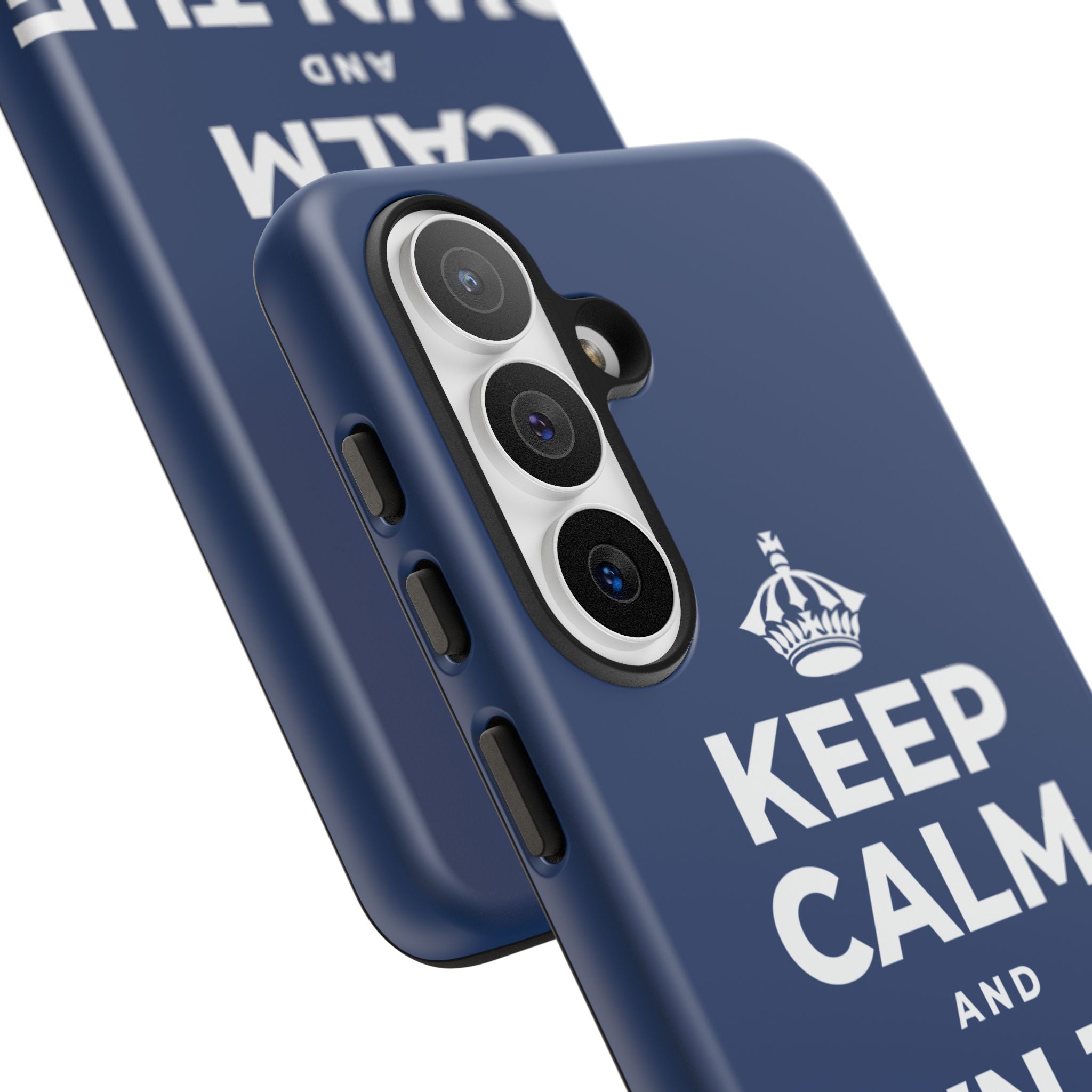 KEEP CALM AND OWN THE NIGHT Phone Case