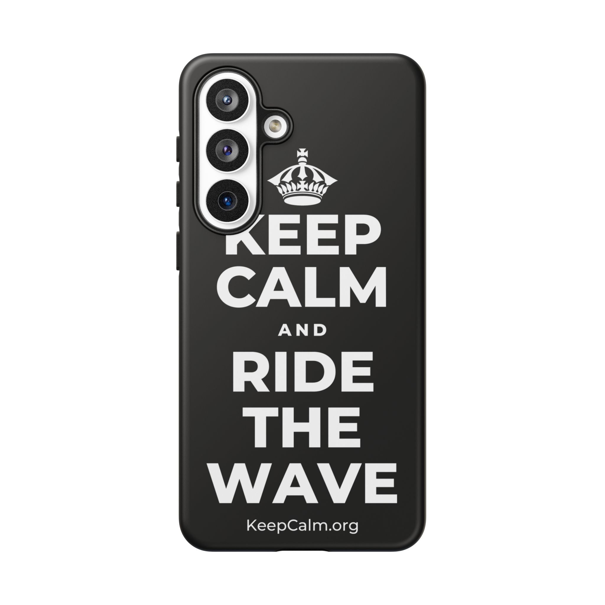 KEEP CALM AND RIDE THE WAVE Phone Case