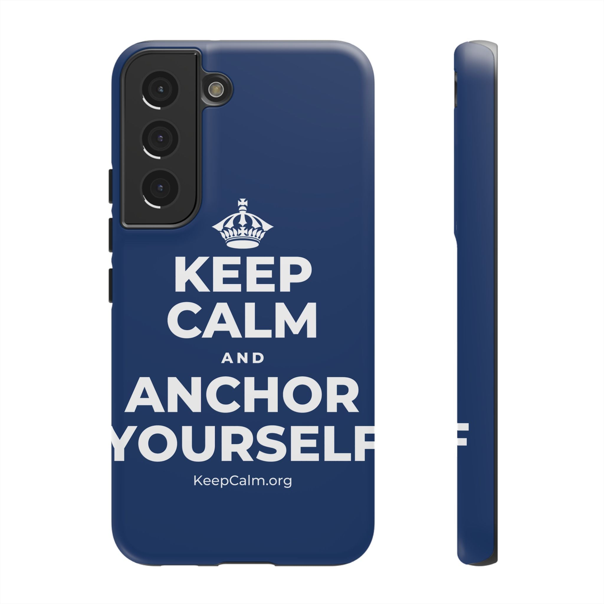 KEEP CALM AND ANCHOR YOURSELF Phone Case