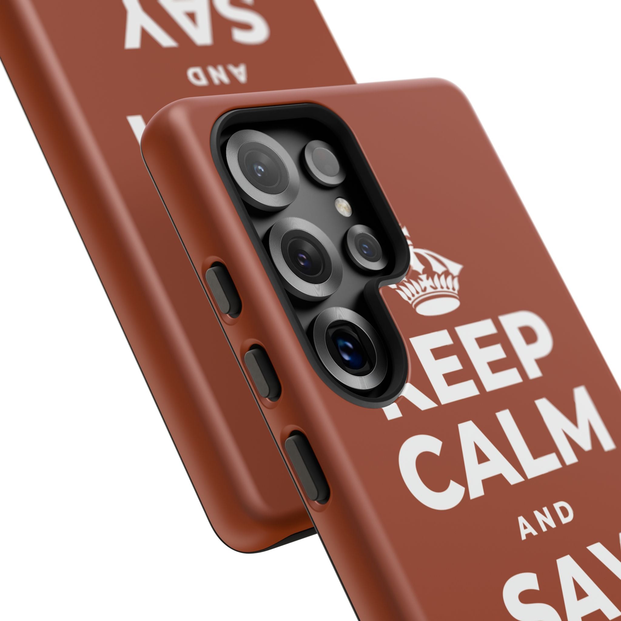 KEEP CALM AND SAY THANK YOU Phone Case