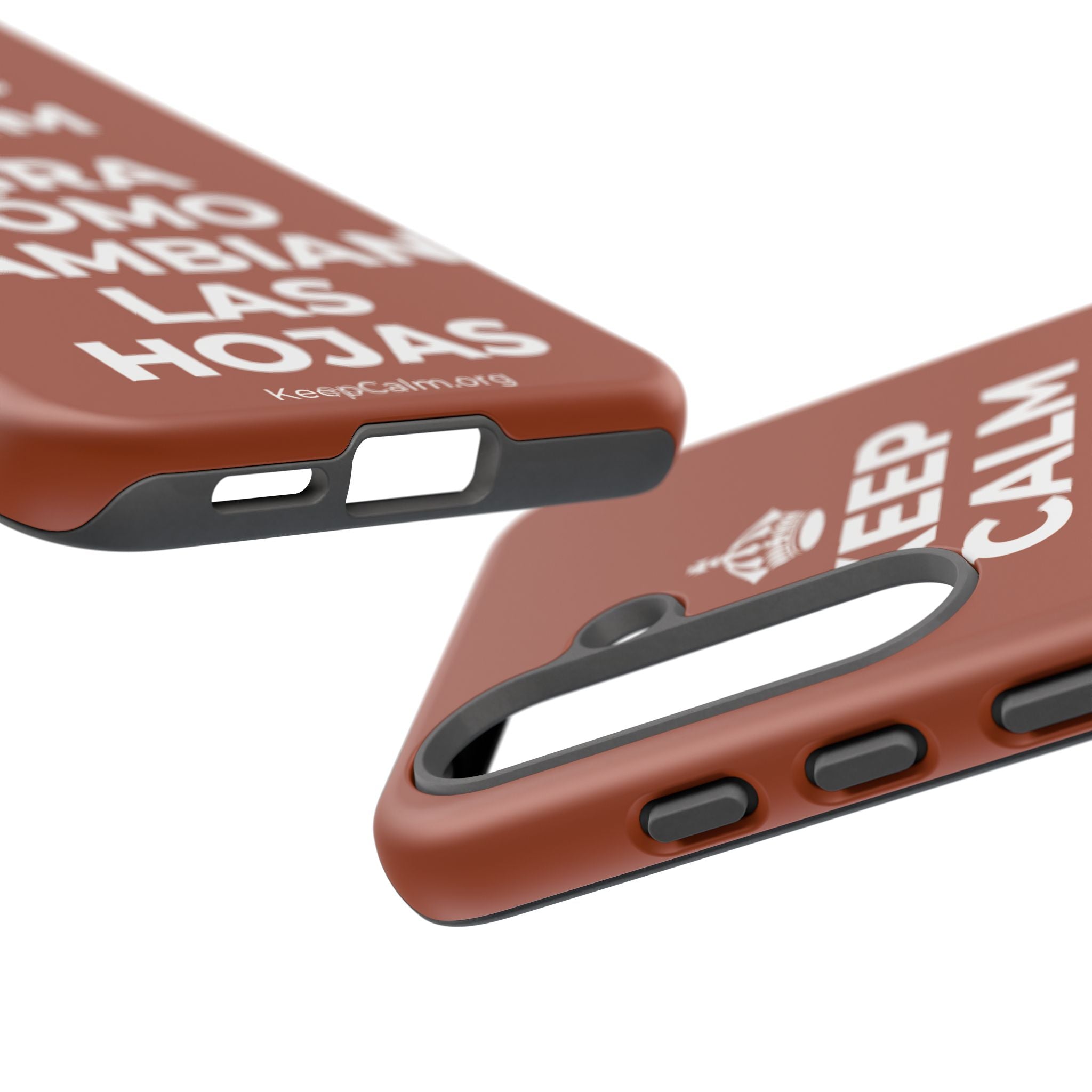 KEEP CALM Y MIRA CÓMO CAMBIAN LAS HOJAS Phone Case