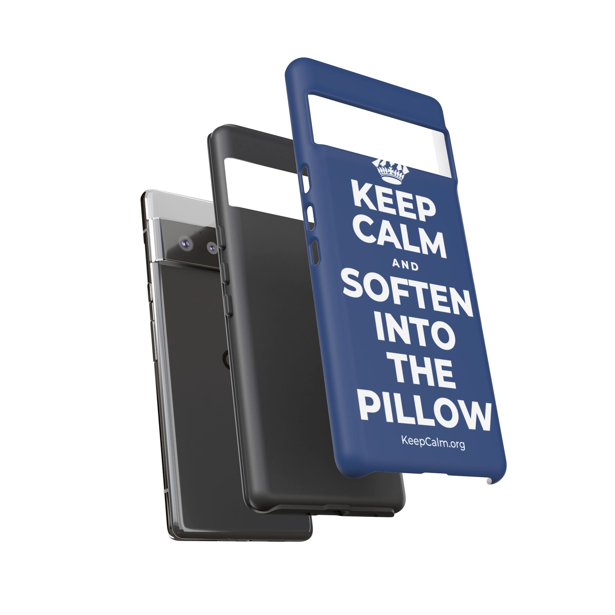 KEEP CALM AND SOFTEN INTO THE PILLOW Phone Case