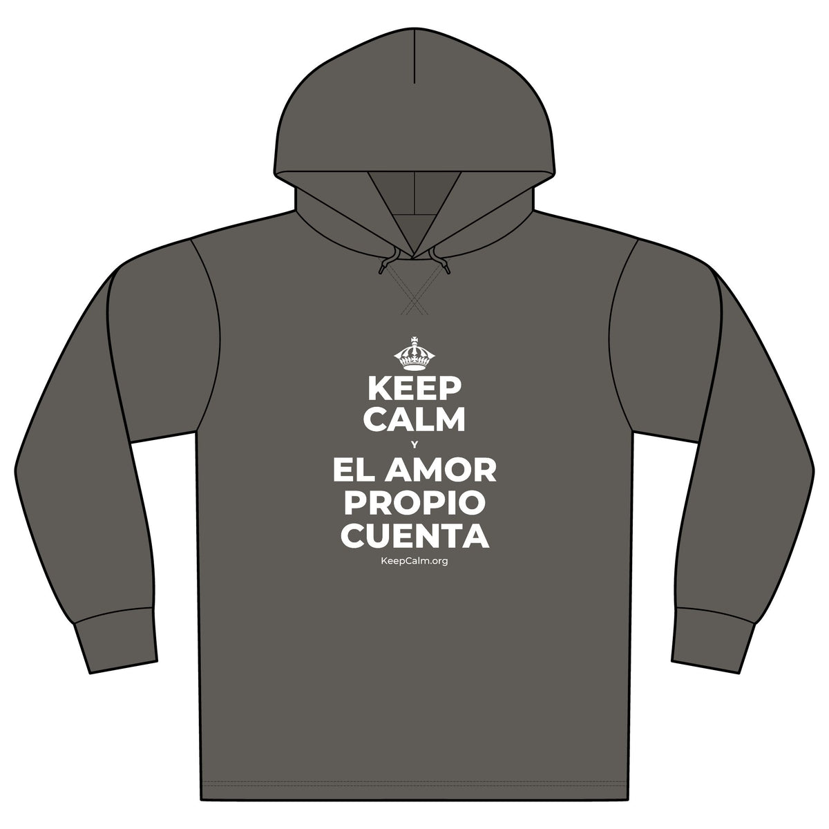 KEEP CALM Y EL AMOR PROPIO CUENTA Organic Hoodie Tee