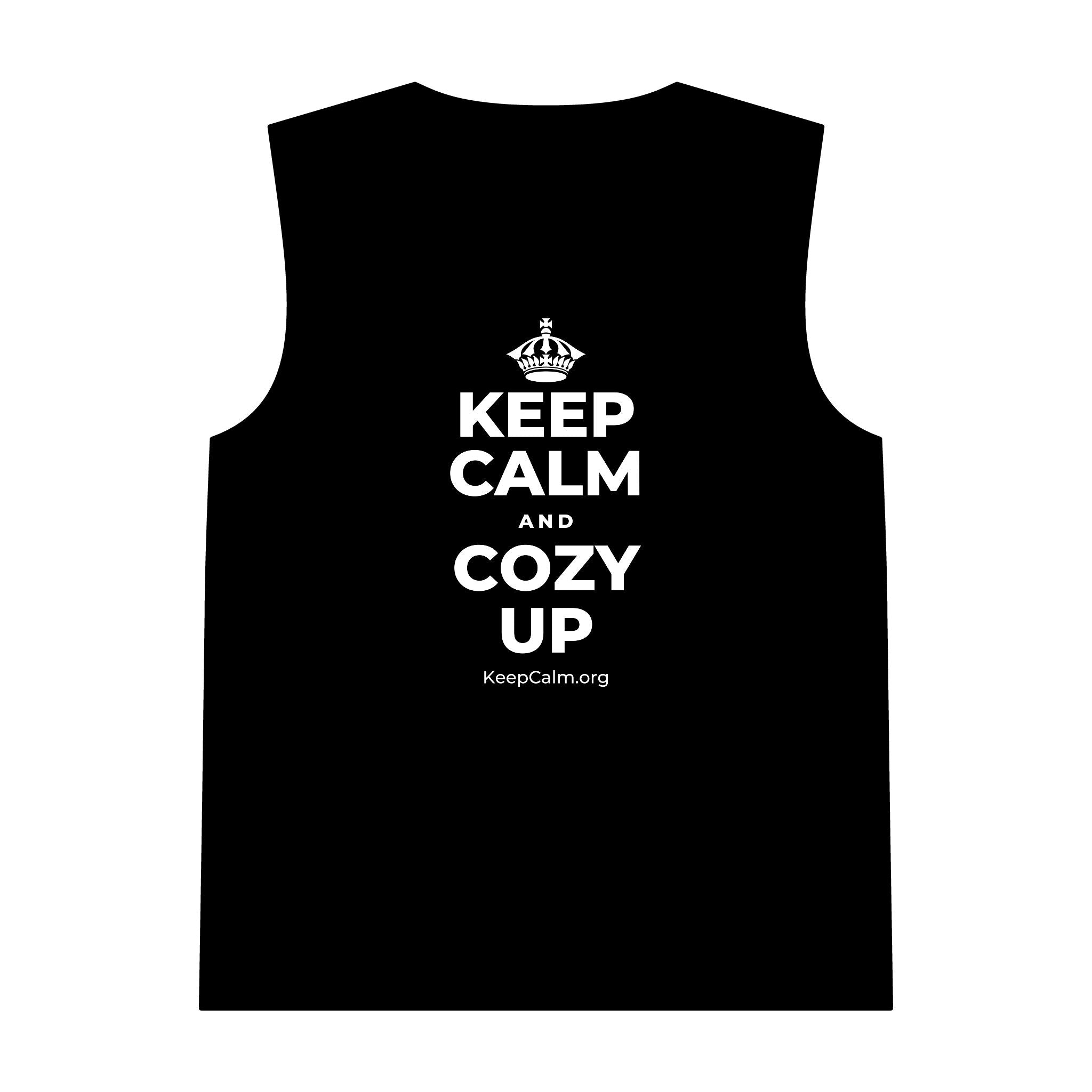 KEEP CALM AND COZY UP Tank Top