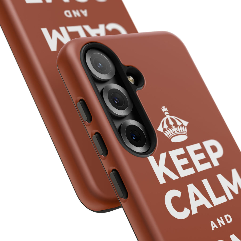 KEEP CALM AND COME BACK Phone Case