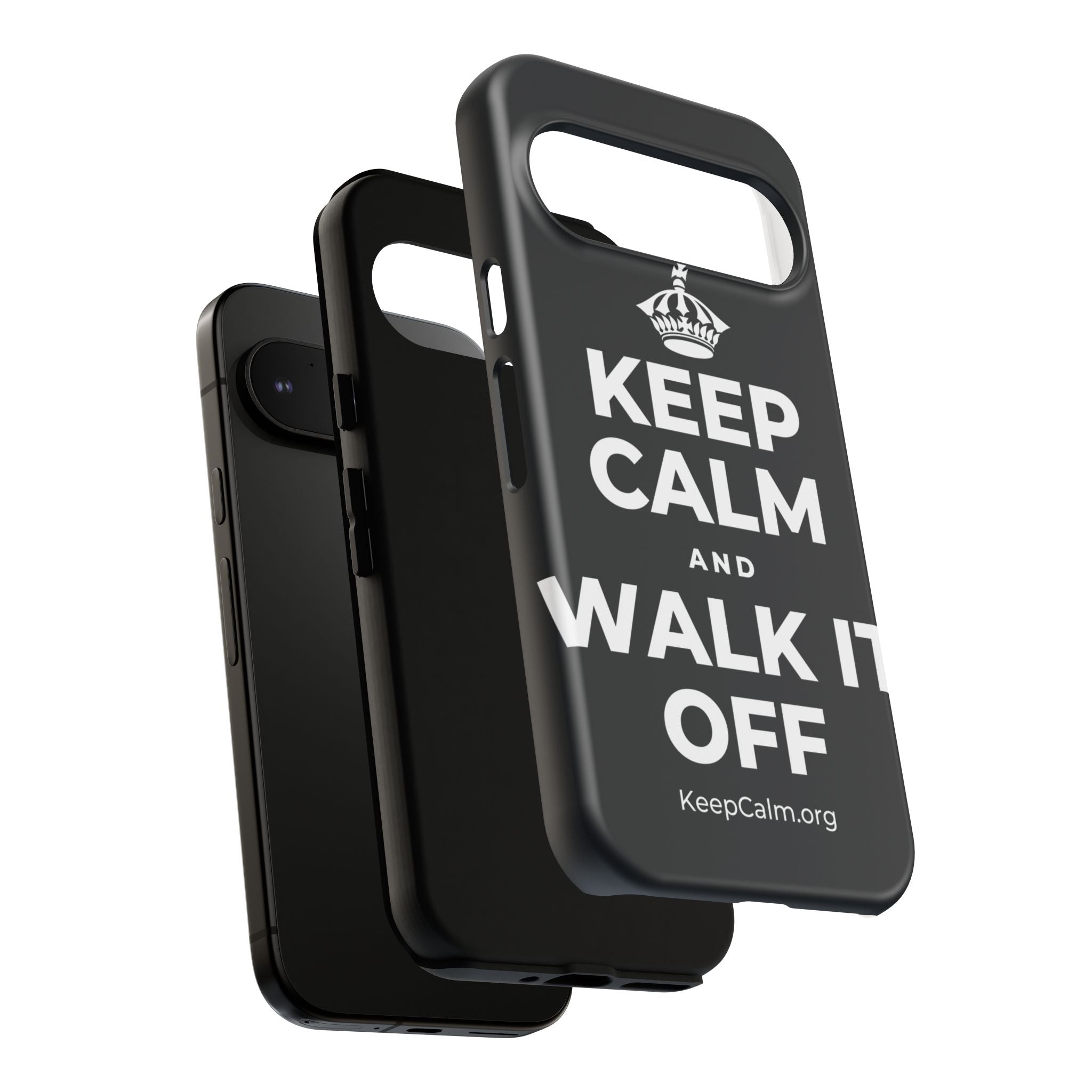 KEEP CALM AND WALK IT OFF Phone Case (Dark)