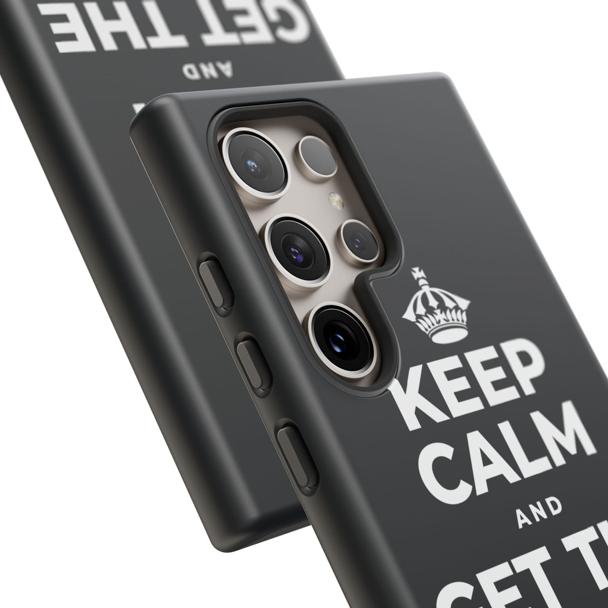 KEEP CALM AND GET THE PARTY STARTED Phone Case (Dark)