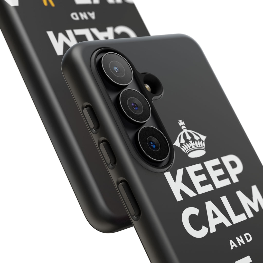 KEEP CALM AND GIVE ✌️ A CHANCE Phone Case