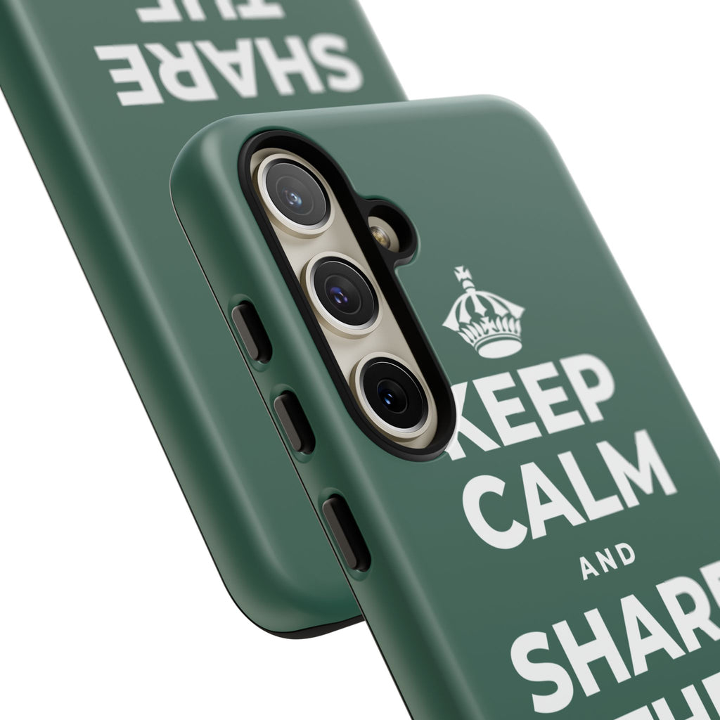 KEEP CALM AND SHARE THE GOOD NEWS Phone Case