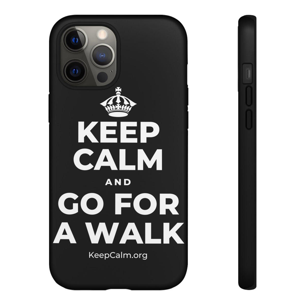 KEEP CALM AND GO FOR A WALK Phone Case