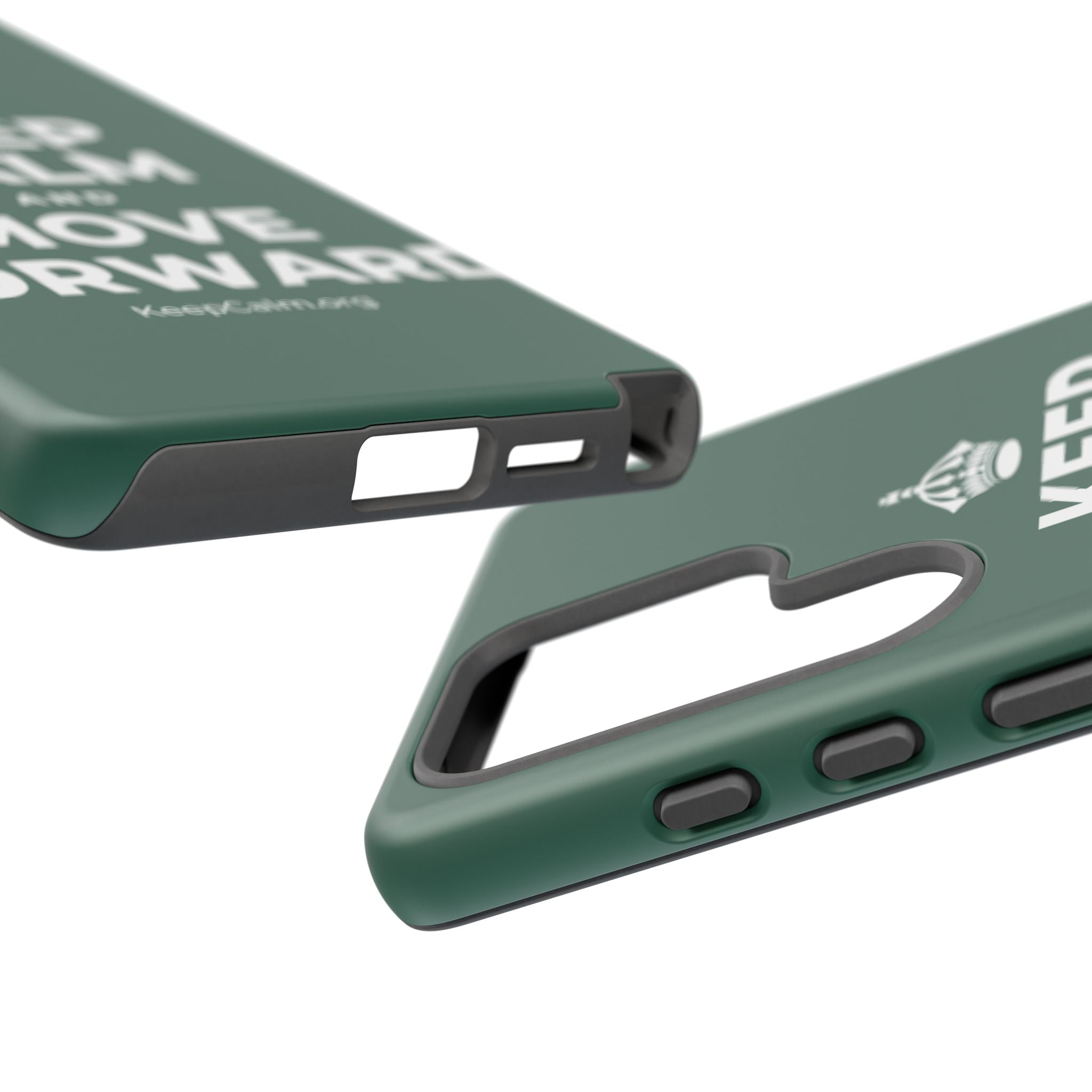 KEEP CALM AND MOVE FORWARD Phone Case
