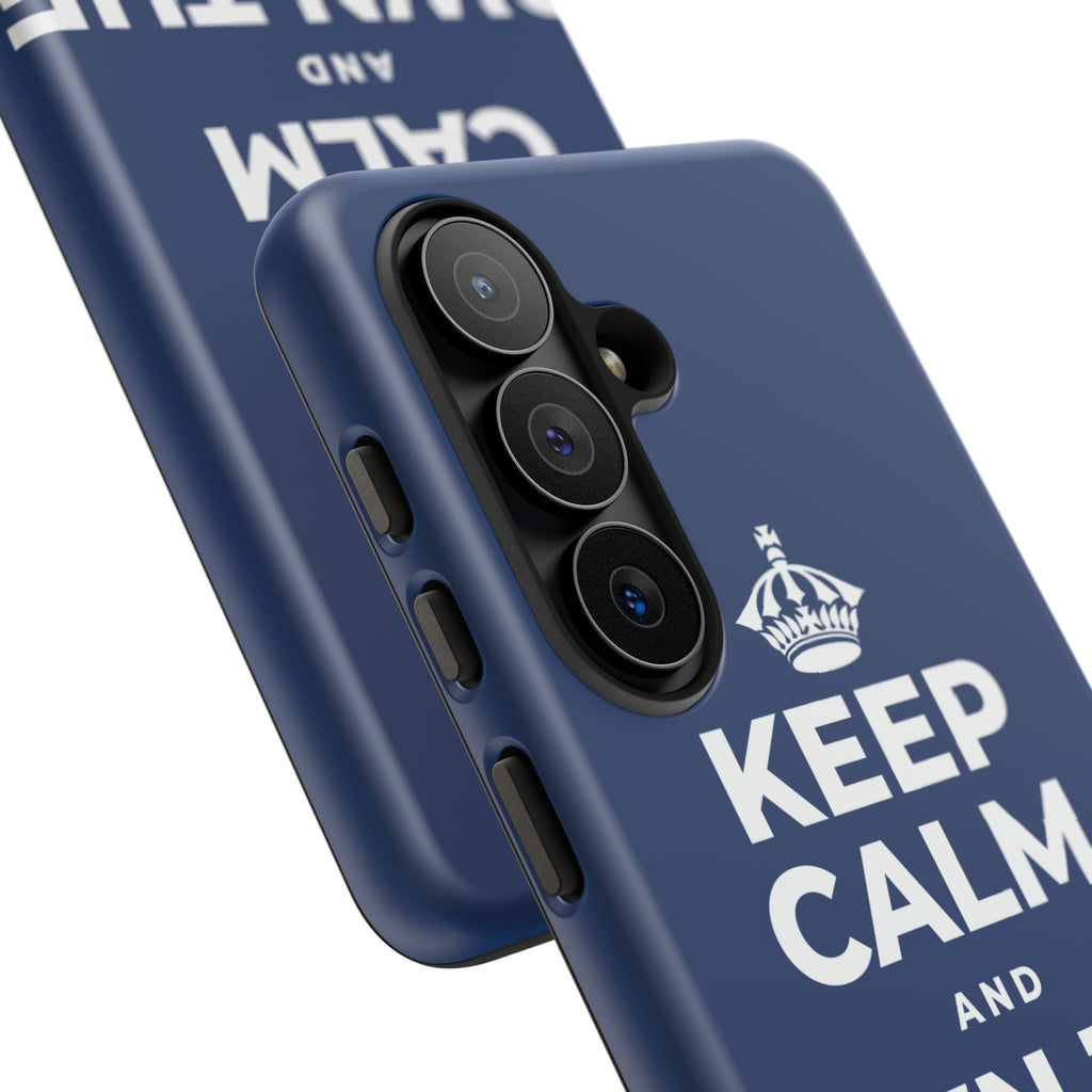 KEEP CALM AND OWN THE NIGHT Phone Case