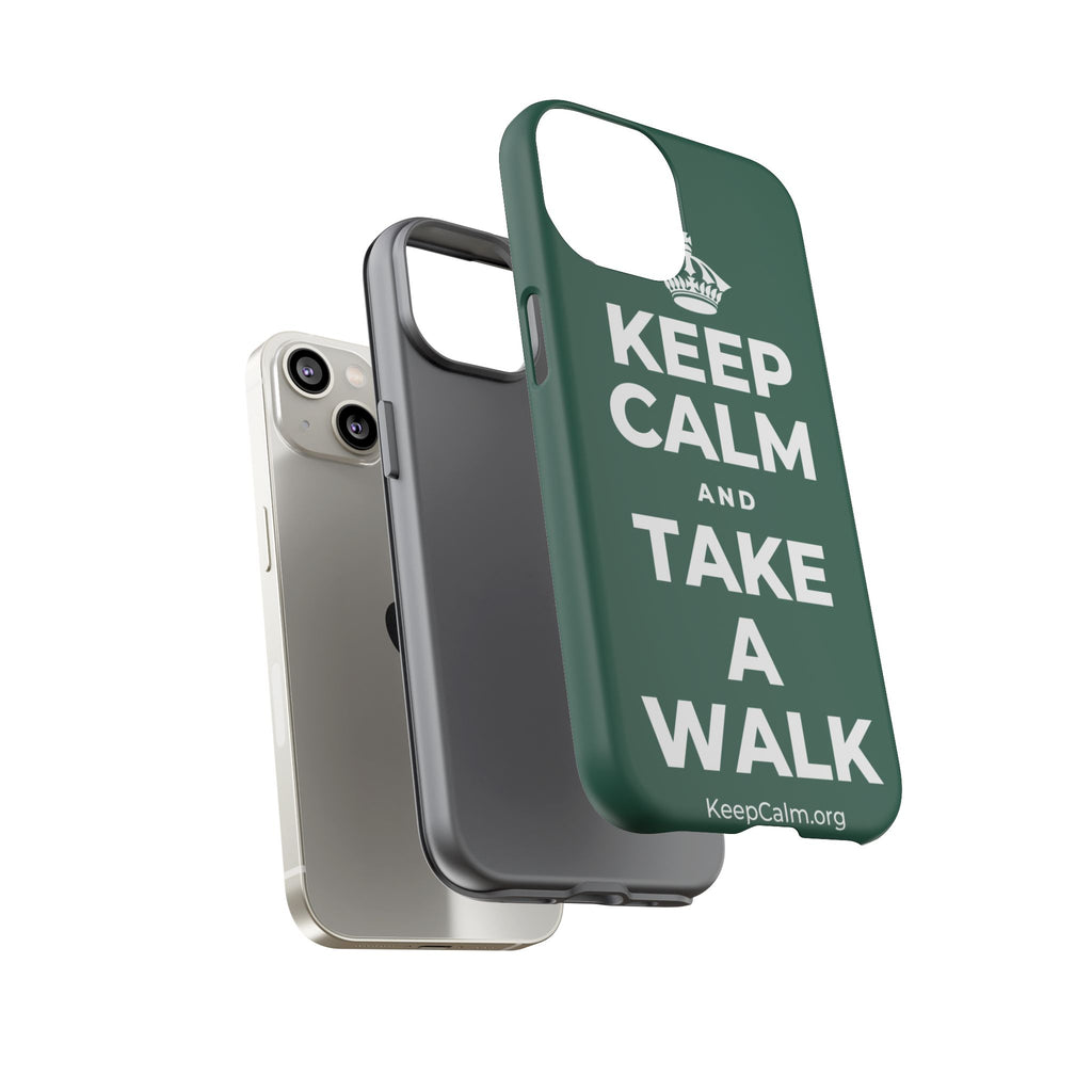 KEEP CALM AND TAKE A WALK Phone Case