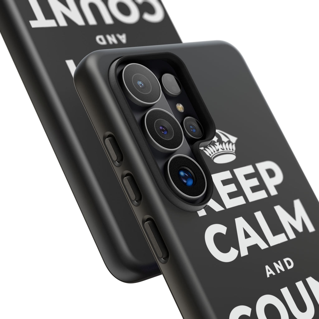 KEEP CALM AND COUNT SMALL WINS Phone Case