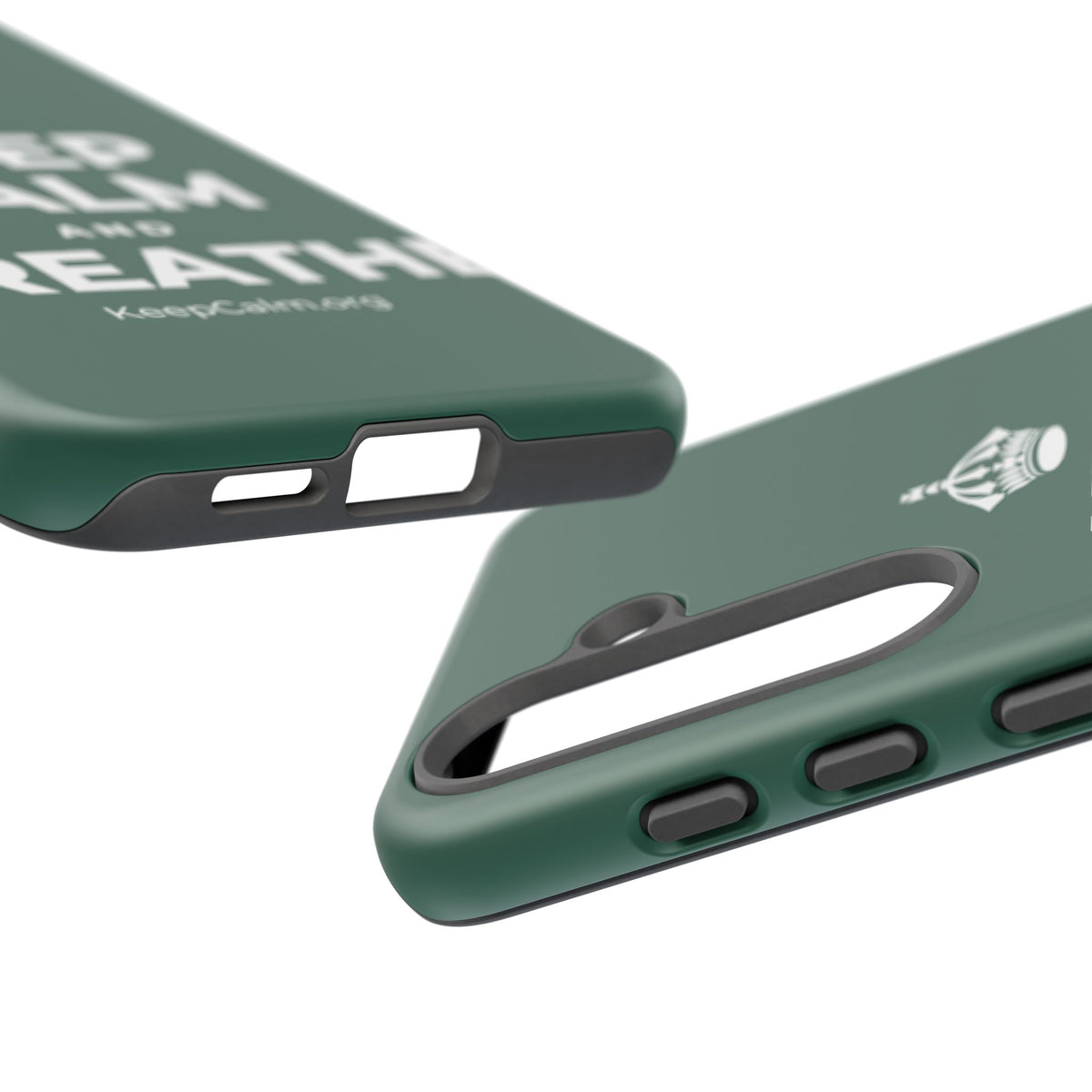 KEEP CALM AND BREATHE Phone Case