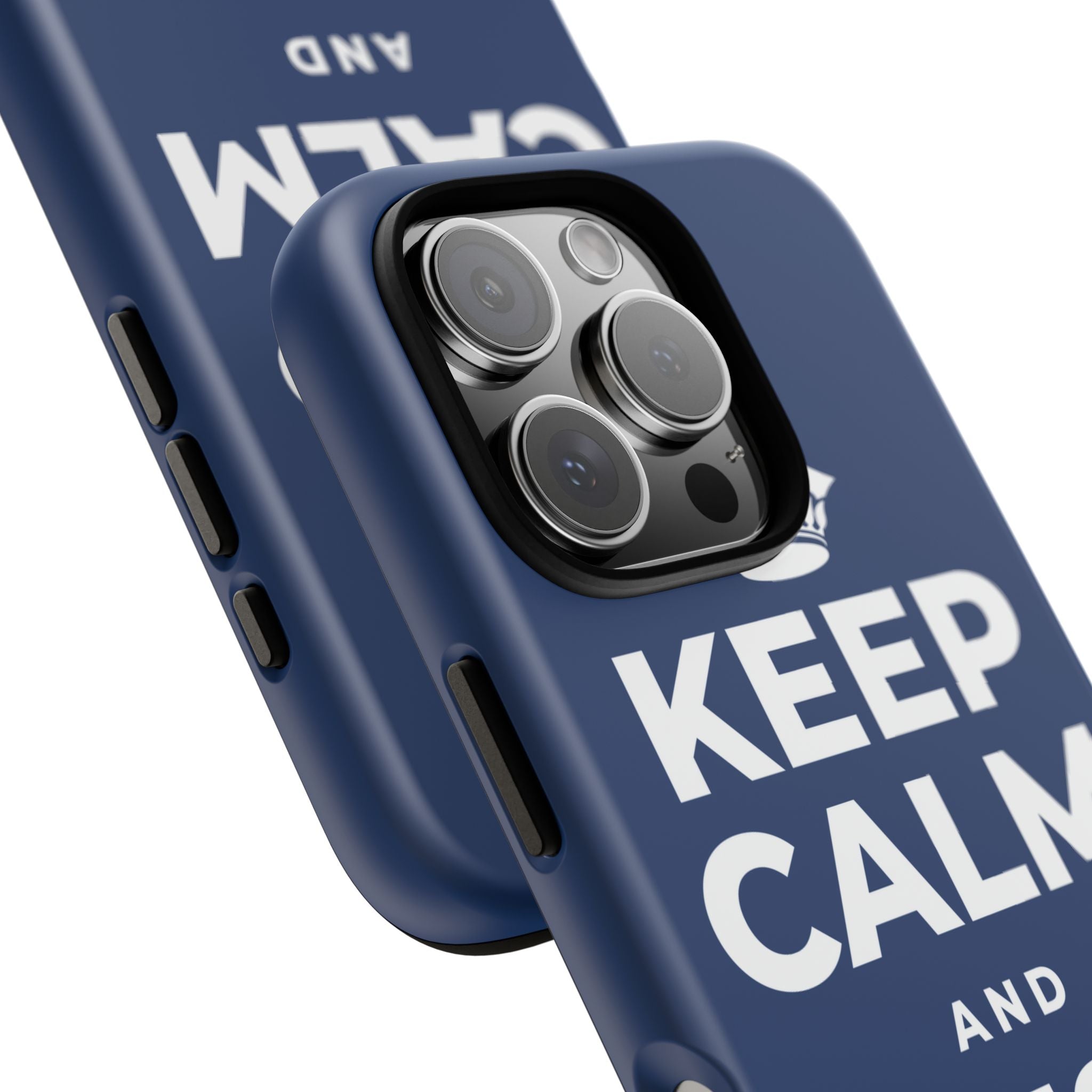 KEEP CALM AND REST EASY Phone Case