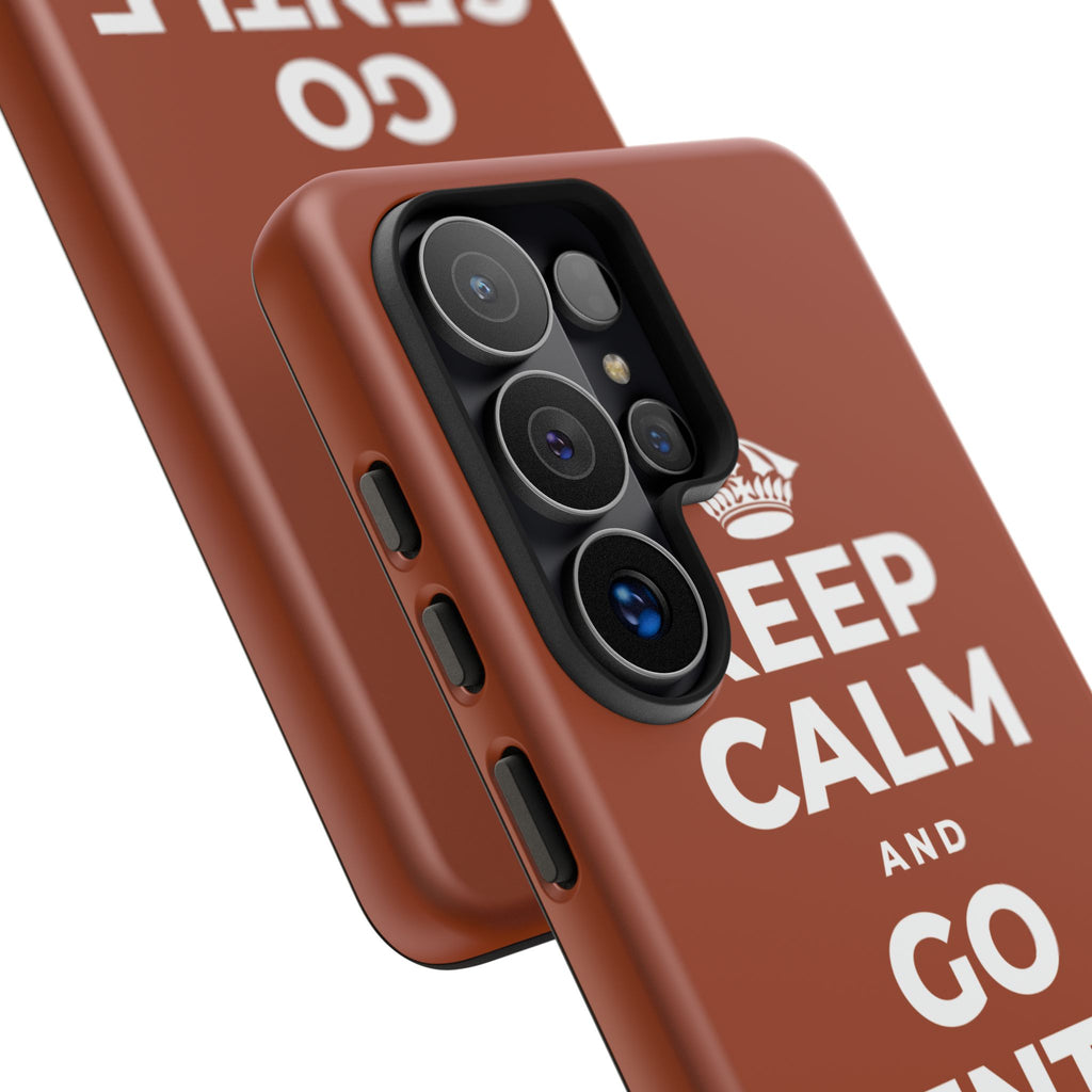 KEEP CALM AND GO GENTLE ON MONDAY Phone Case