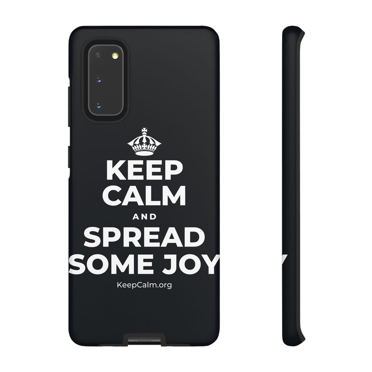 KEEP CALM AND SPREAD SOME JOY Phone Case (Dark)