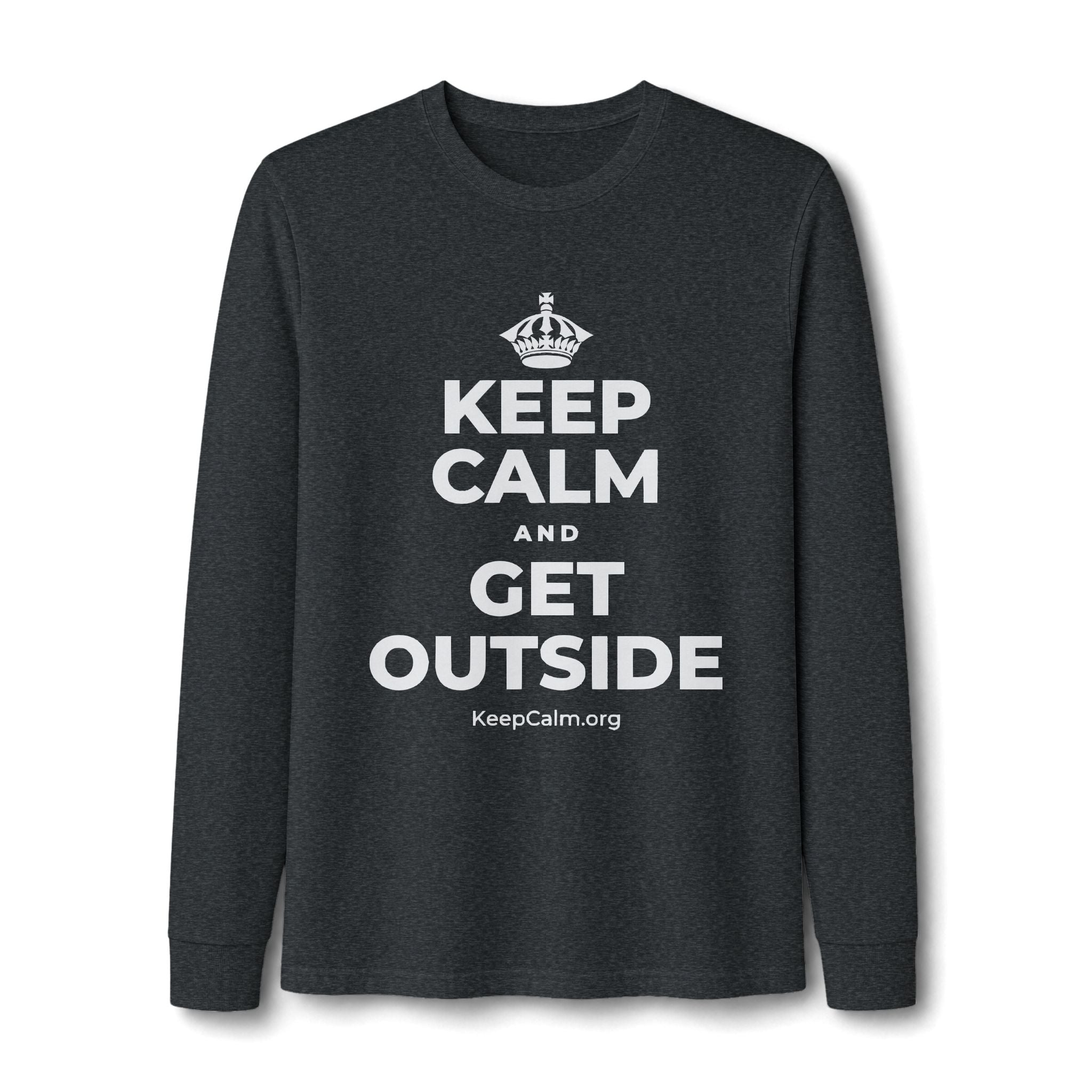 KEEP CALM AND GET OUTSIDE Long Sleeve Tee