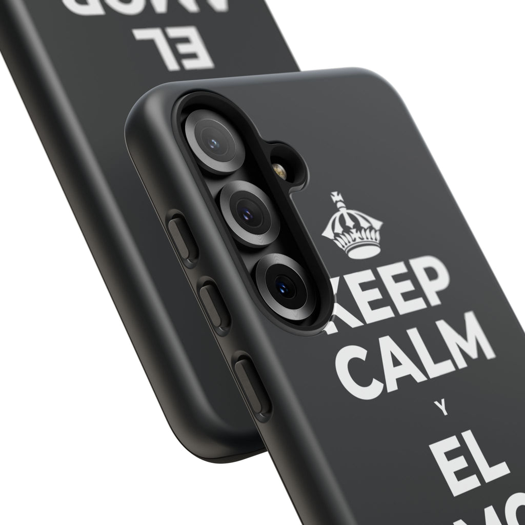 KEEP CALM Y EL AMOR PROPIO CUENTA Phone Case (Dark)