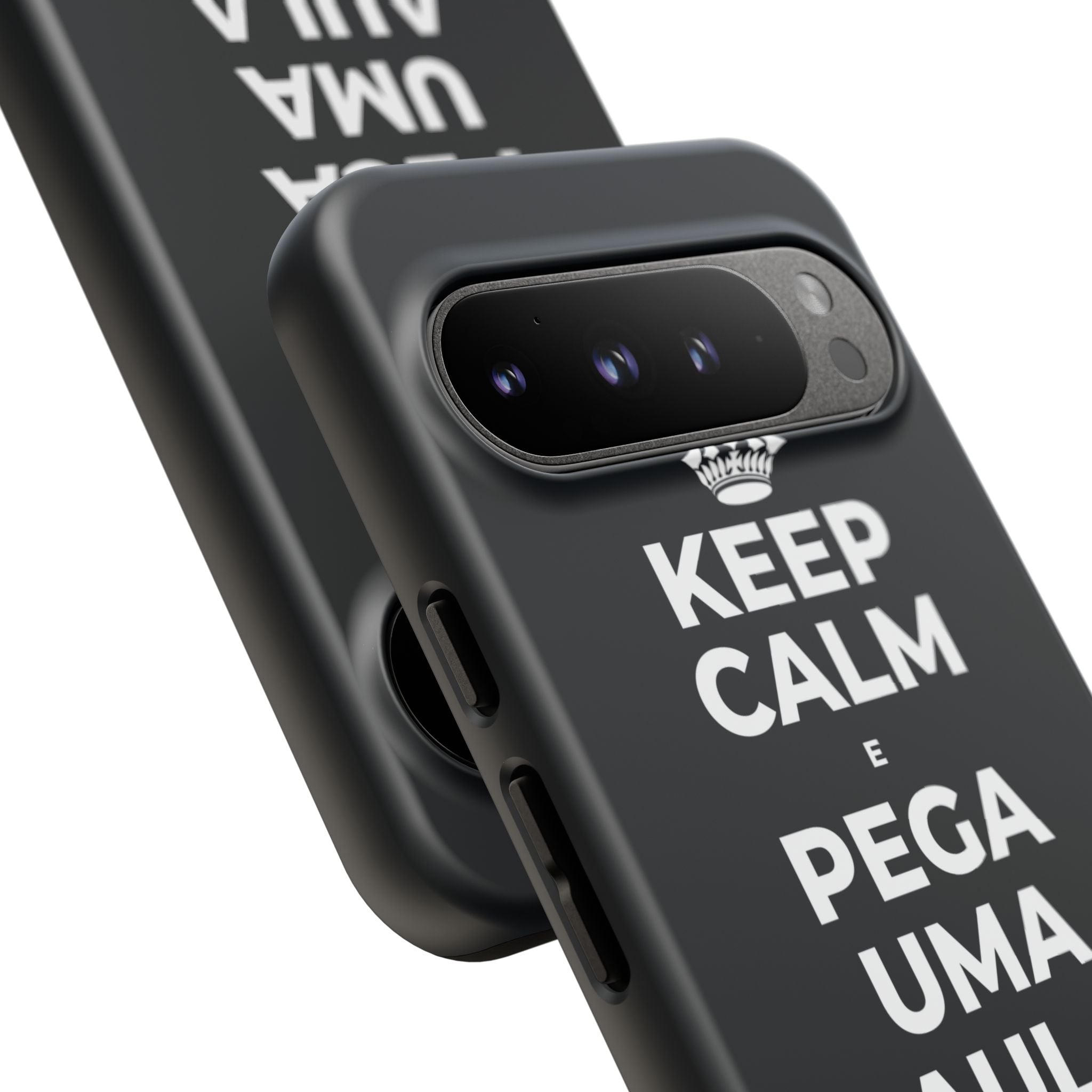 KEEP CALM E PEGA UMA AULA DE CADA VEZ Phone Case (Dark)