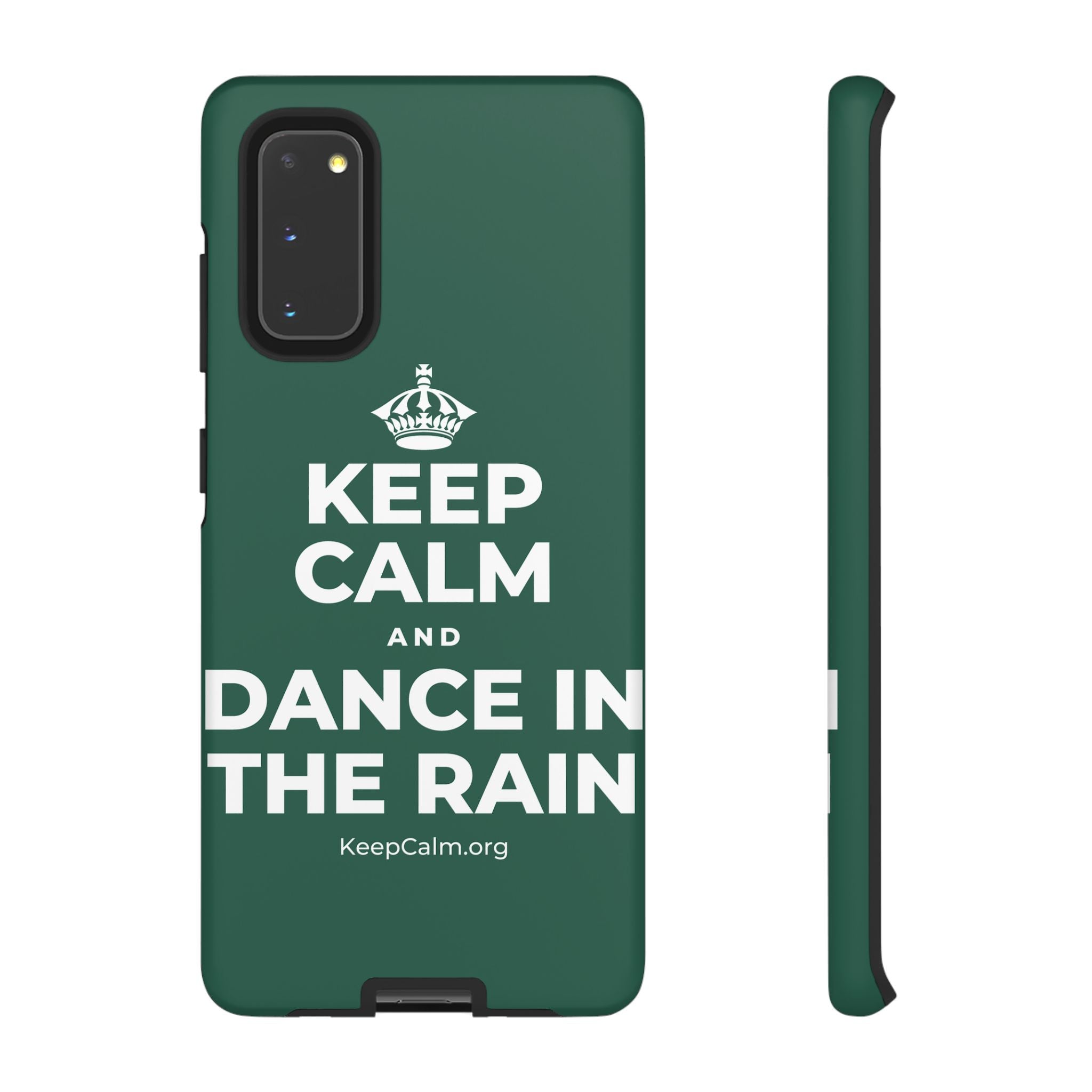 KEEP CALM AND DANCE IN THE RAIN Phone Case