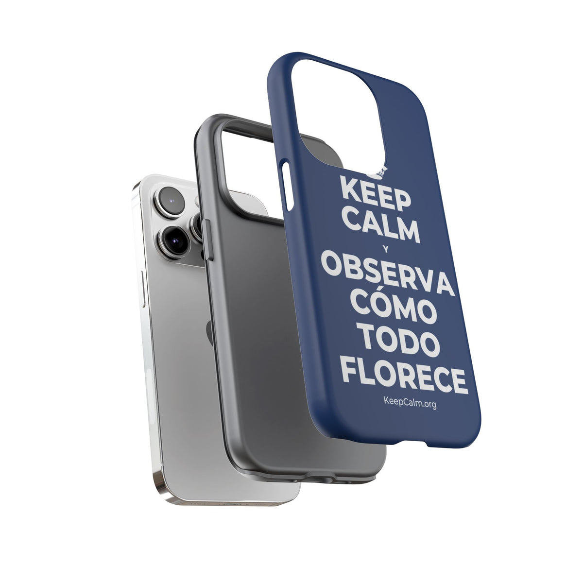 KEEP CALM Y OBSERVA CÓMO TODO FLORECE Phone Case
