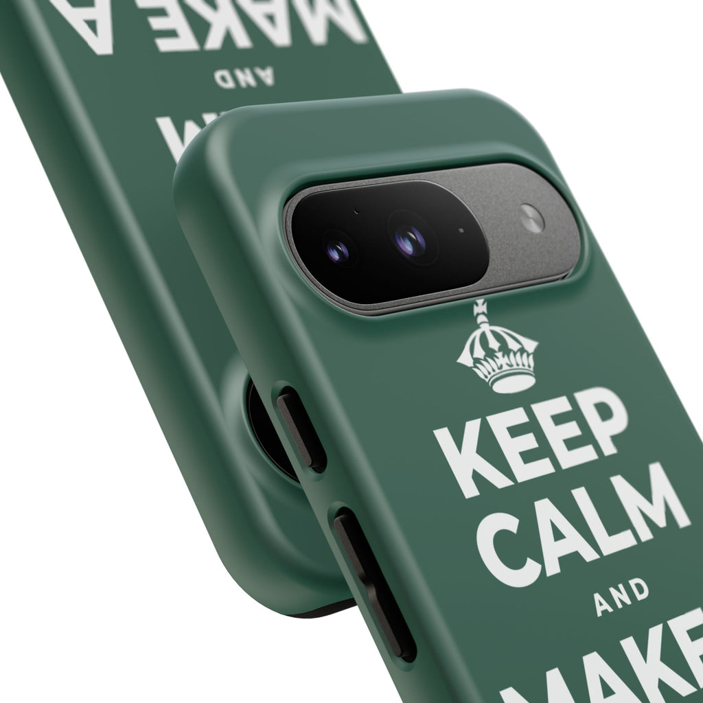 KEEP CALM AND MAKE A HAPPY MEMORY Phone Case