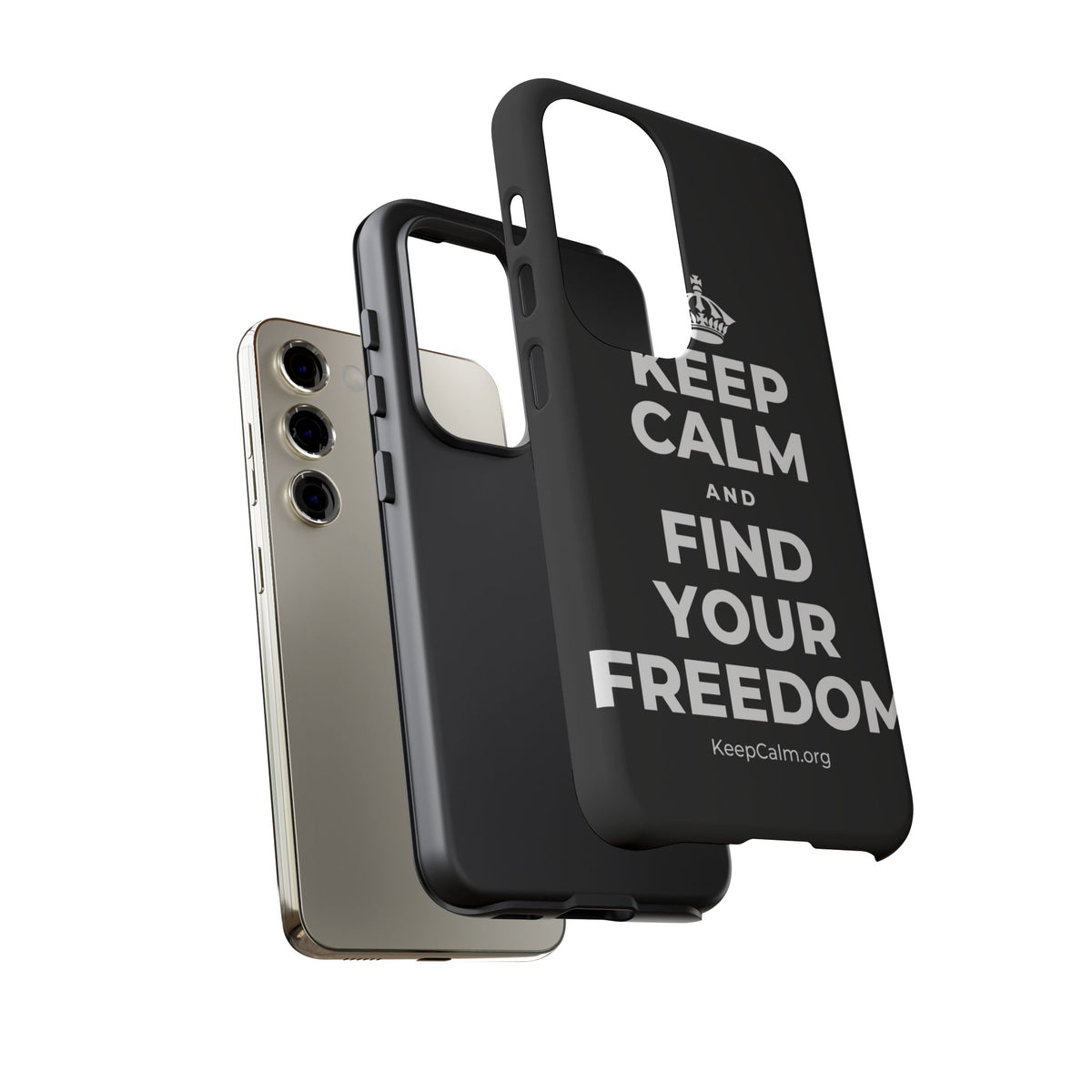 KEEP CALM AND FIND YOUR FREEDOM Phone Case