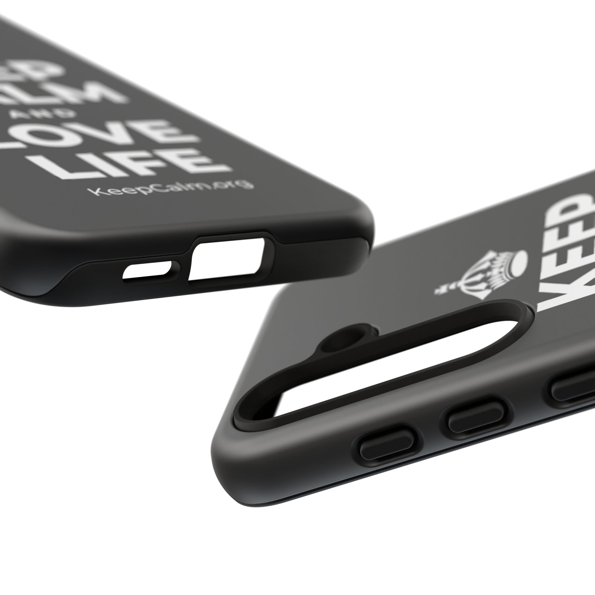 KEEP CALM AND LOVE LIFE Phone Case
