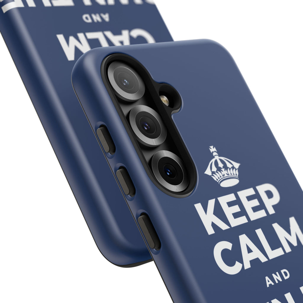 KEEP CALM AND OWN THE NIGHT Phone Case