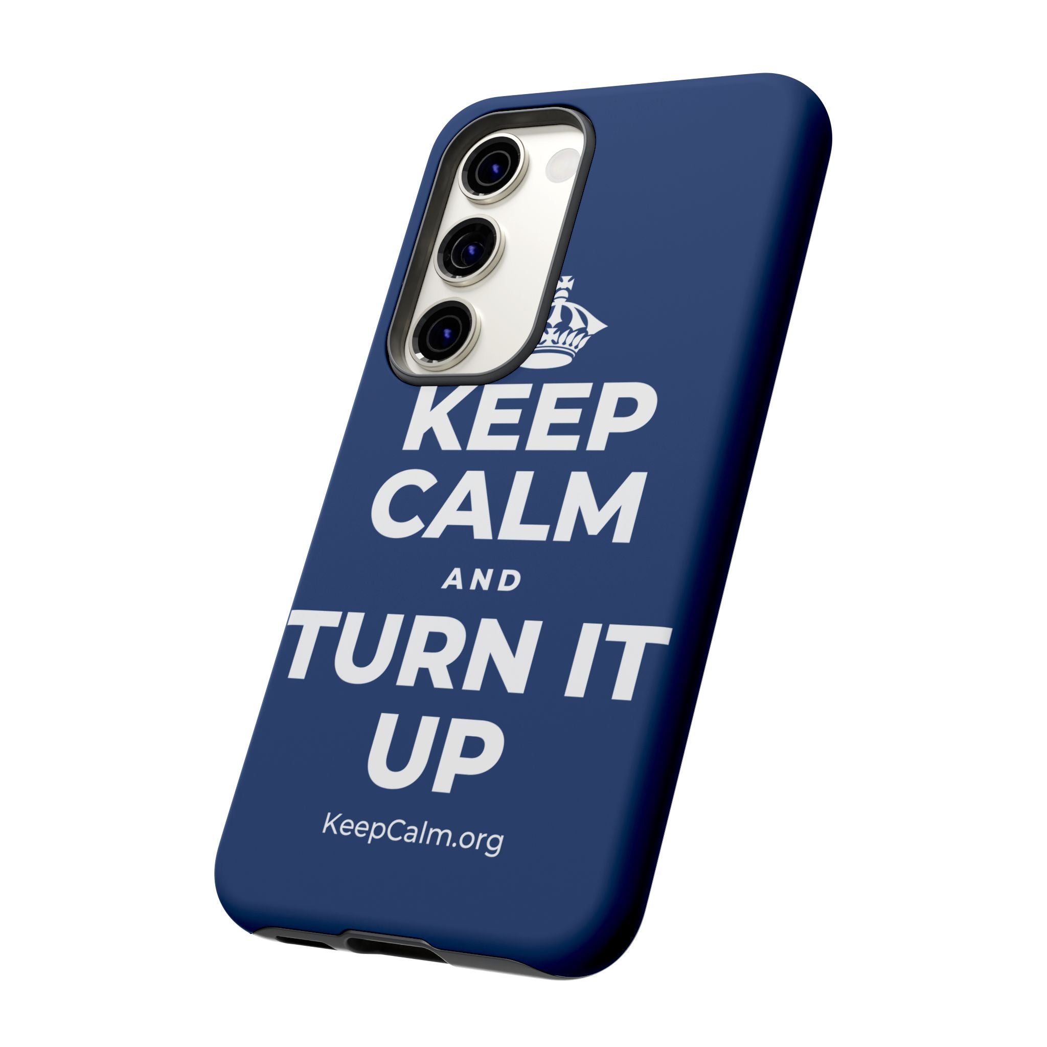 KEEP CALM AND TURN IT UP Phone Case