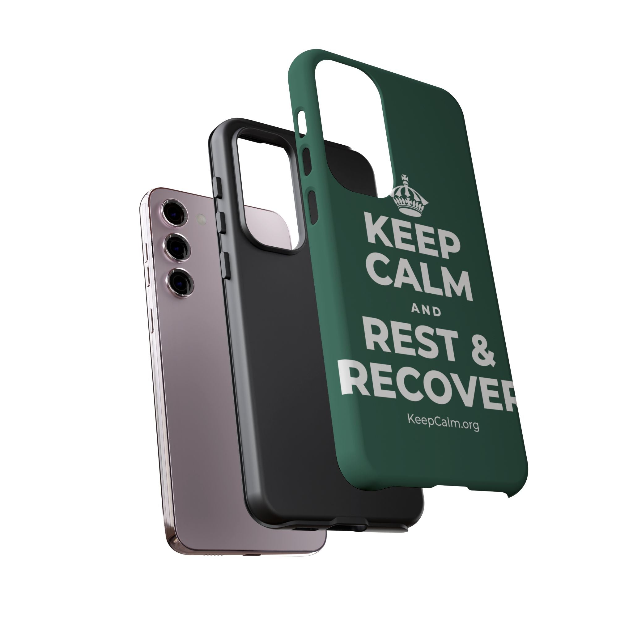 KEEP CALM AND REST & RECOVER Phone Case