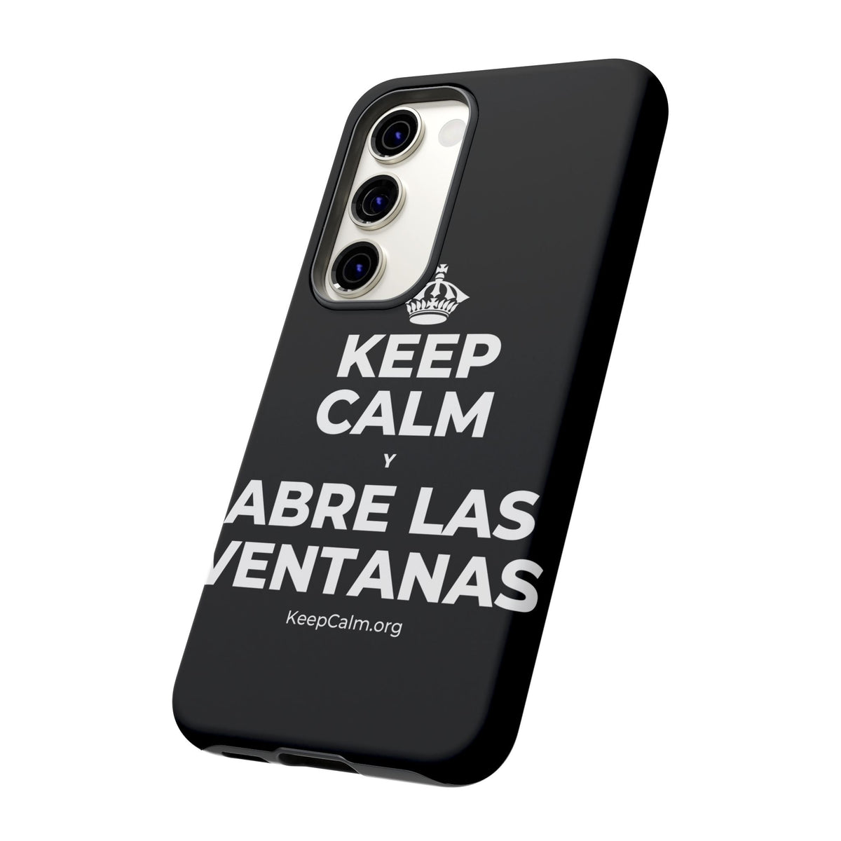 KEEP CALM Y ABRE LAS VENTANAS Phone Case