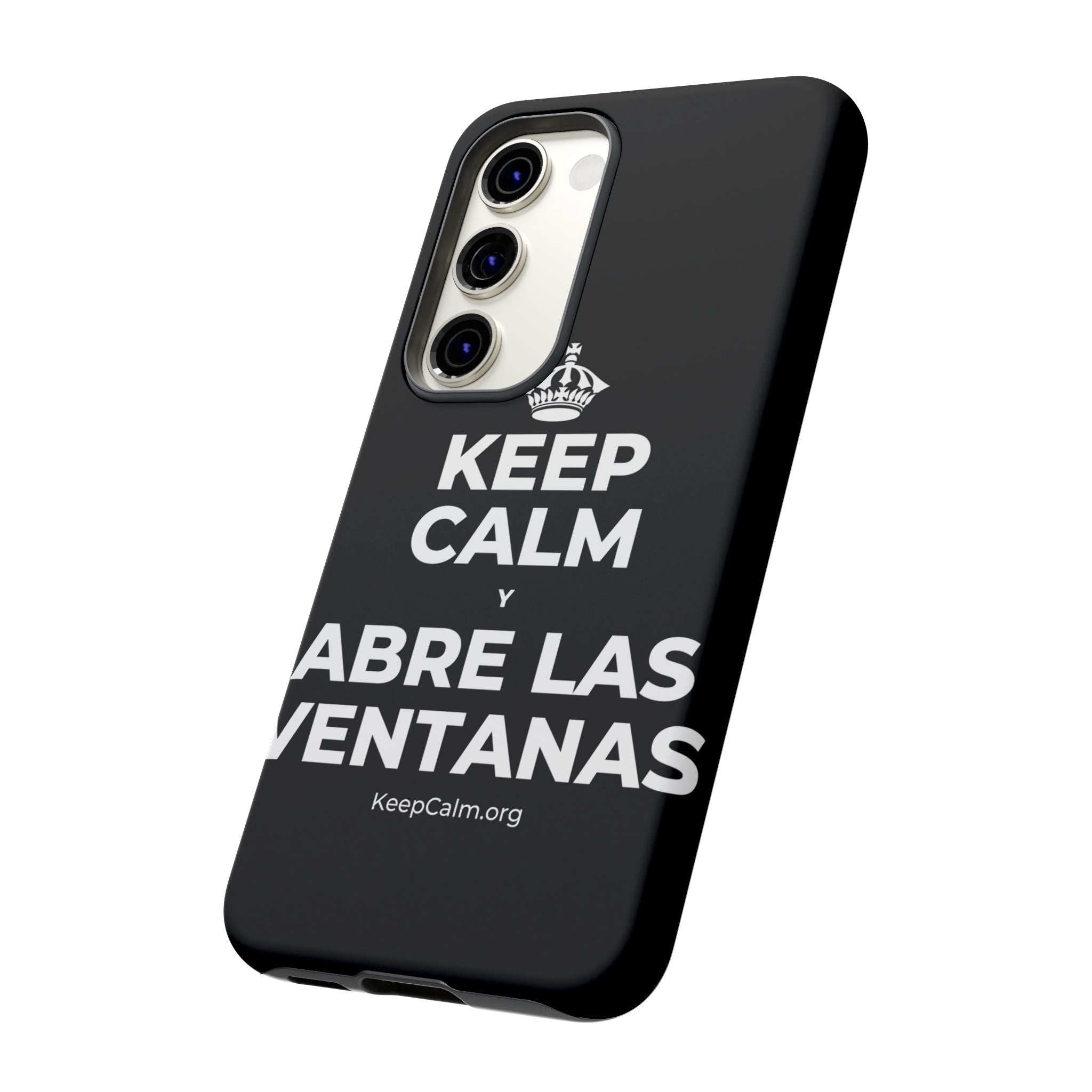 KEEP CALM Y ABRE LAS VENTANAS Phone Case