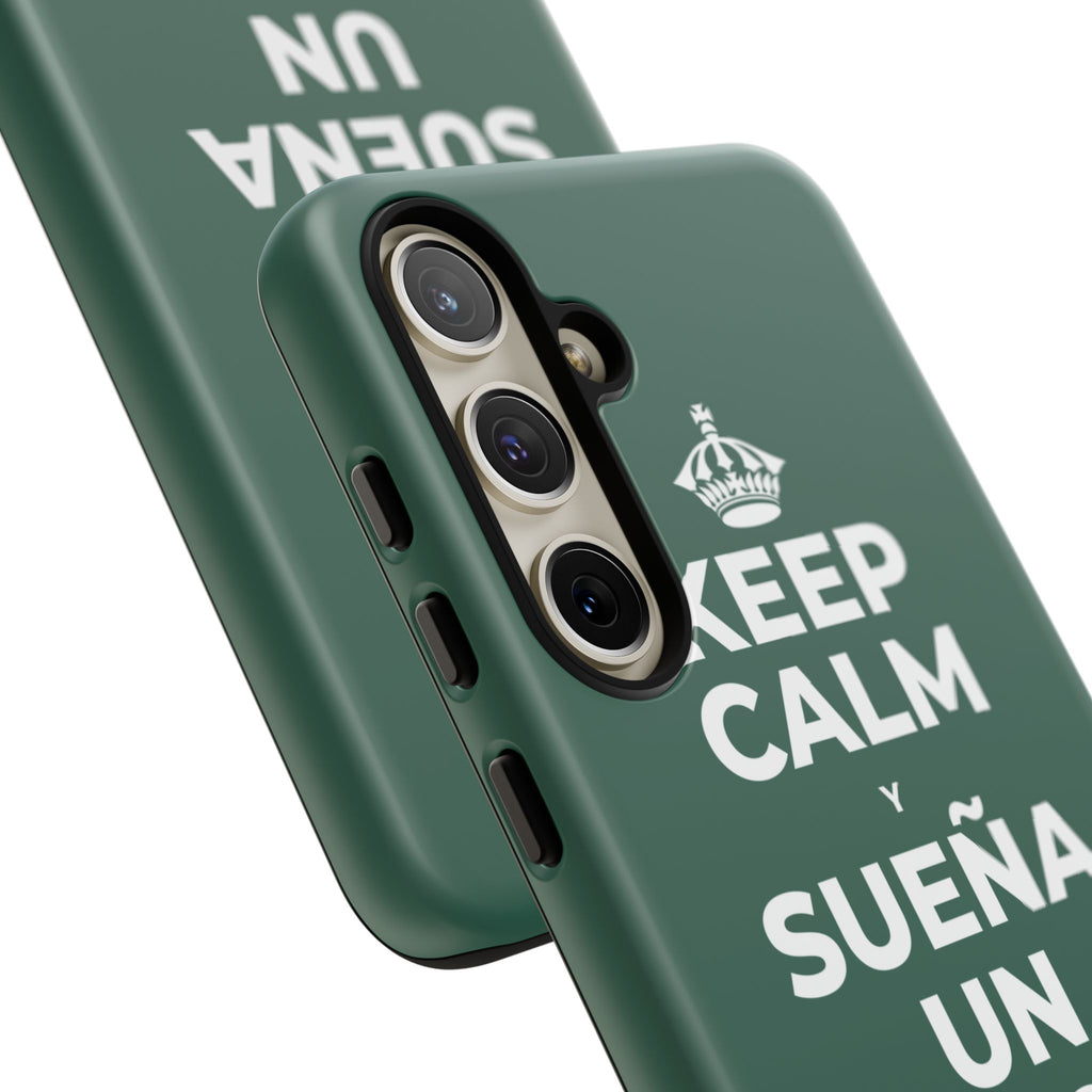 KEEP CALM Y SUEÑA UN POCO MÁS GRANDE Phone Case