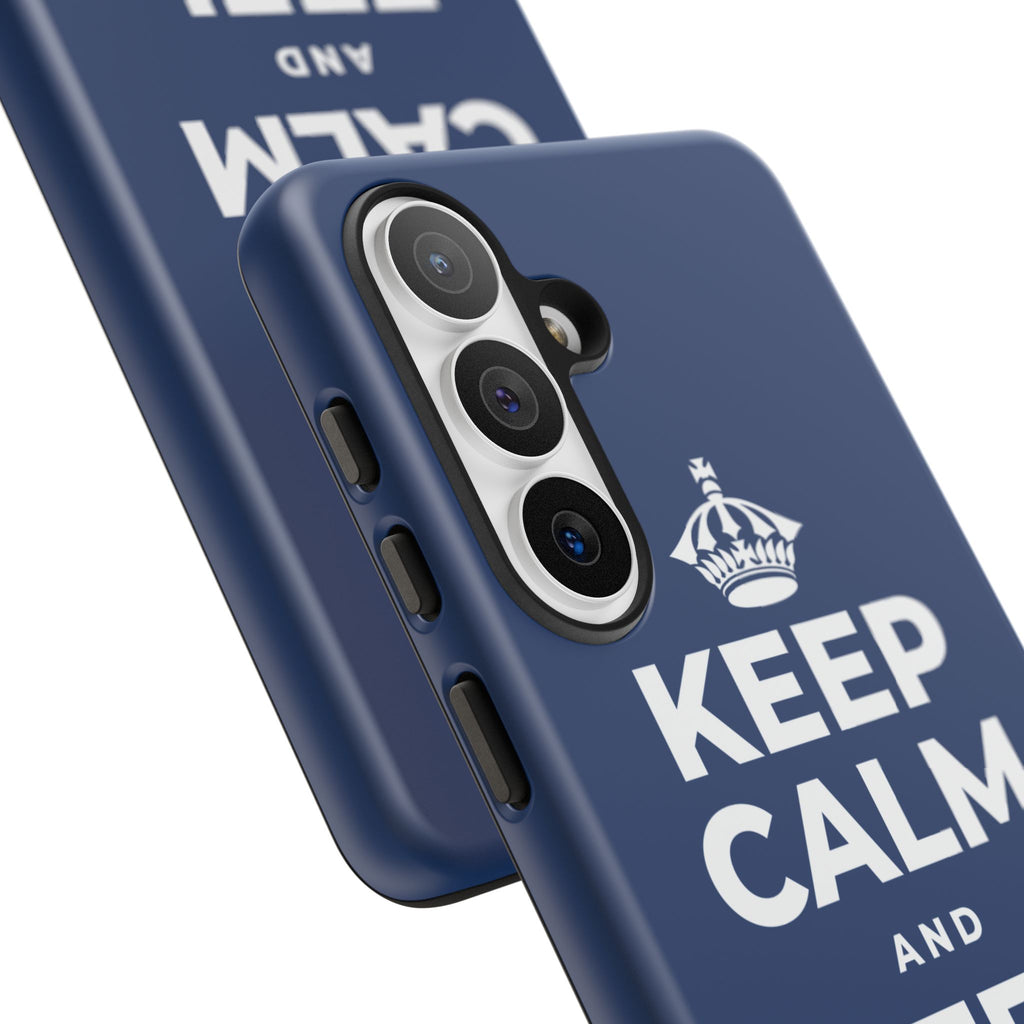 KEEP CALM AND FEEL FREE Phone Case
