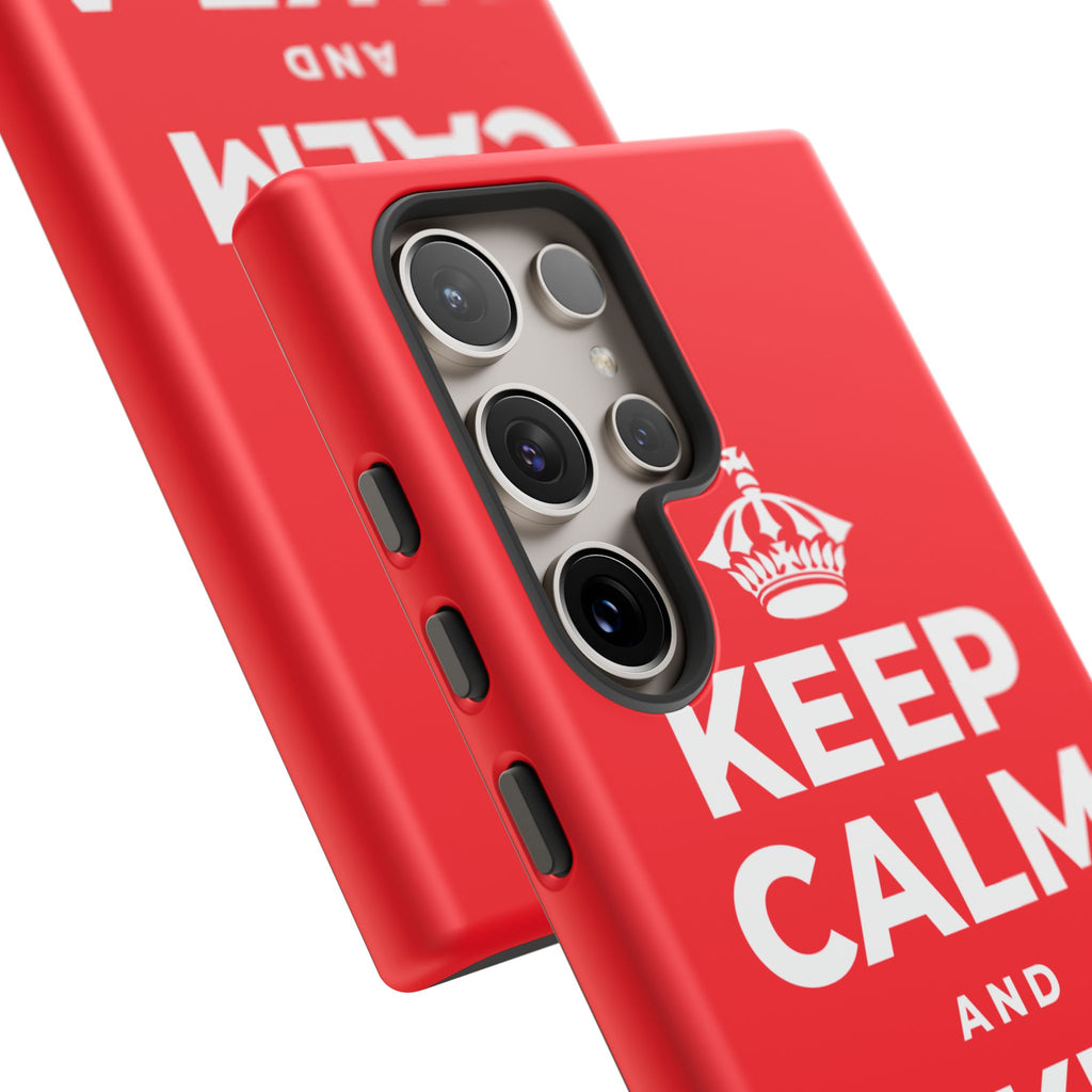 KEEP CALM AND TAKE A BREATH Phone Case