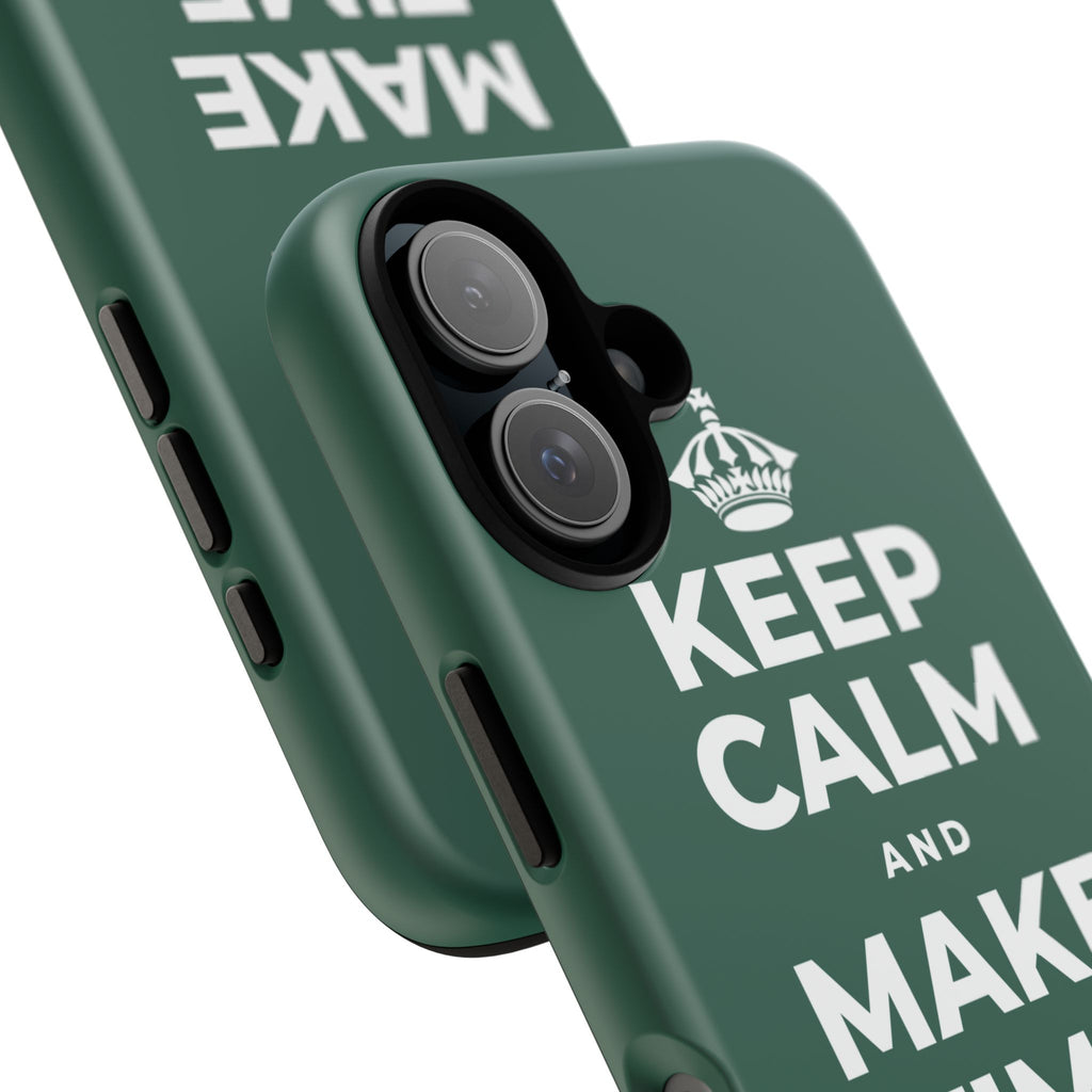 KEEP CALM AND MAKE TIME TO PLAY Phone Case