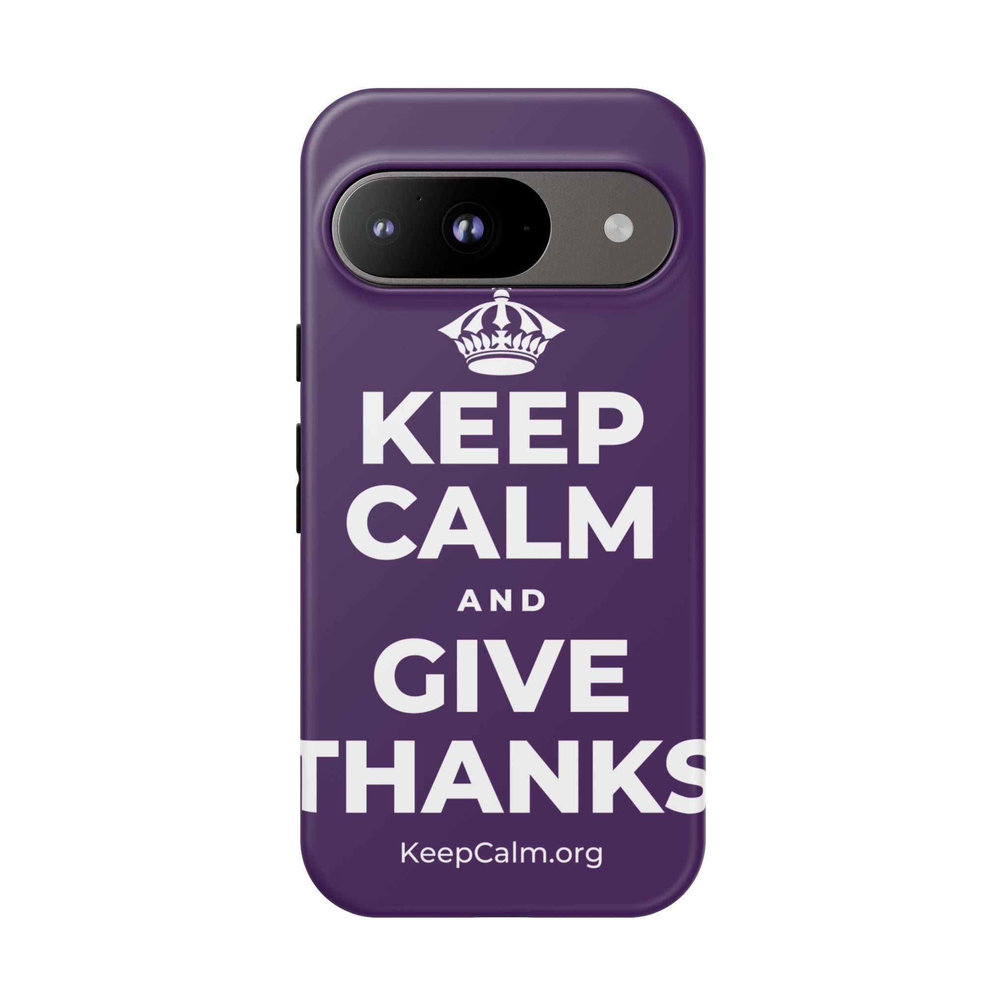 KEEP CALM AND GIVE THANKS Phone Case
