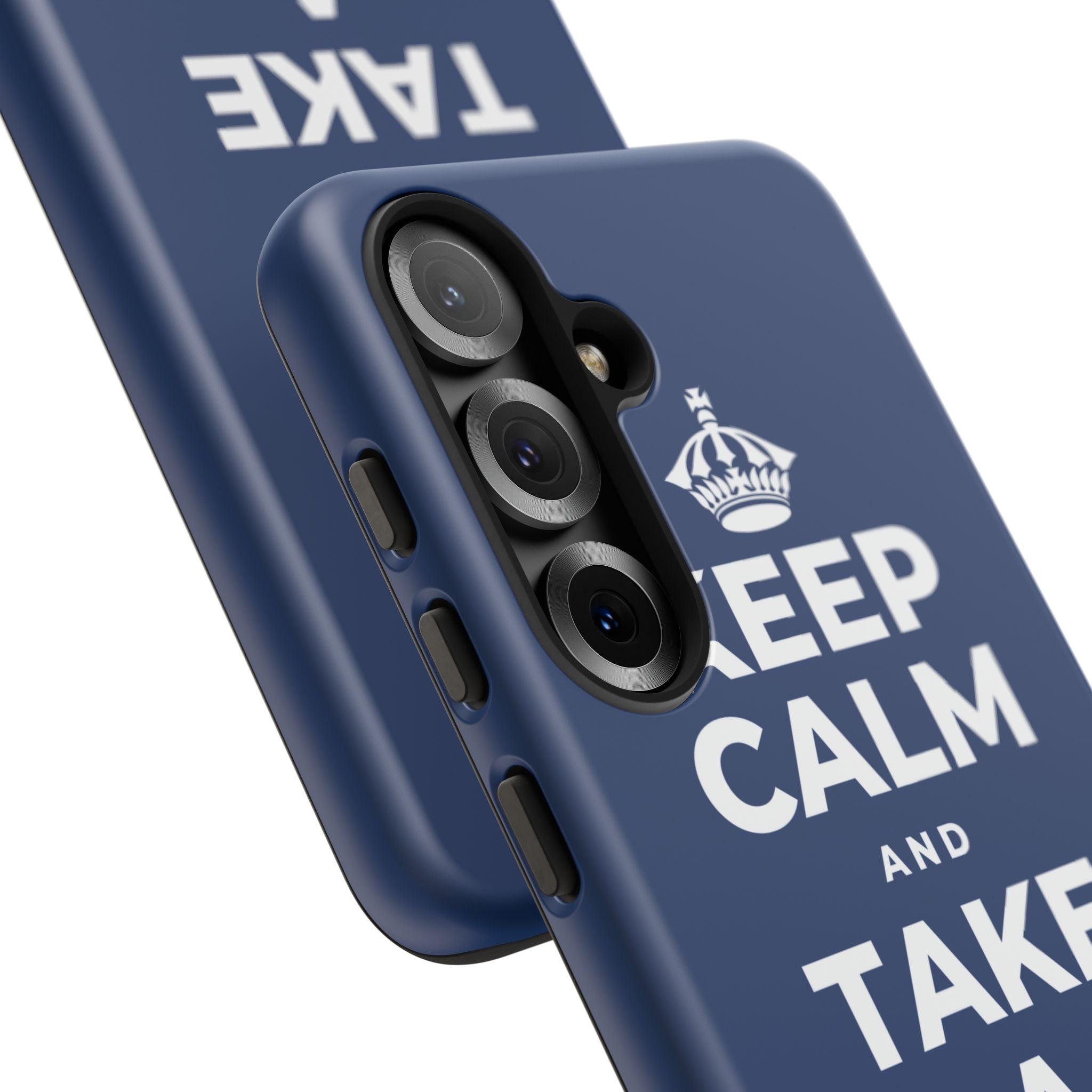 KEEP CALM AND TAKE A REAL BREAK Phone Case