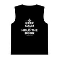 KEEP CALM AND HOLD THE DOOR Tank Top