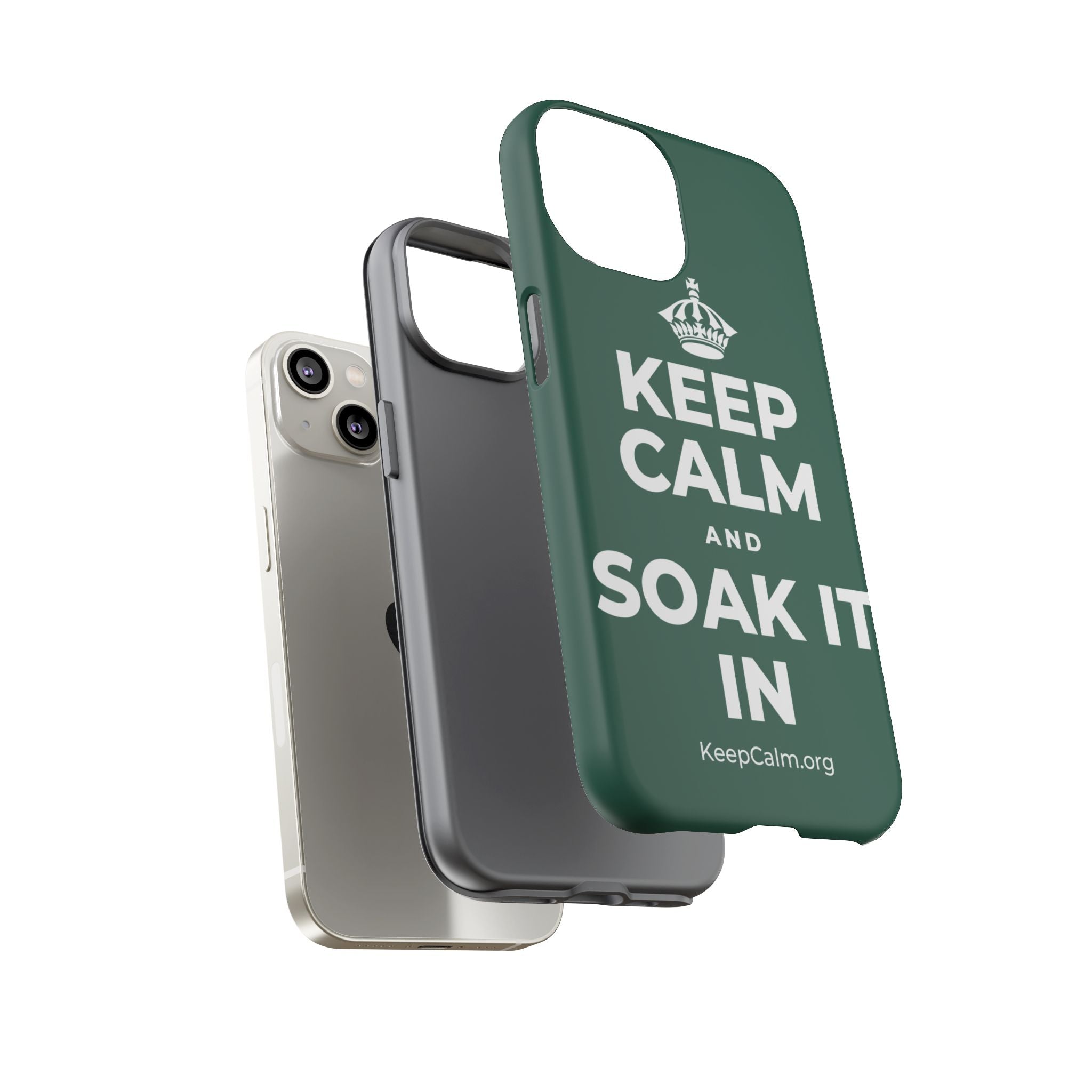 KEEP CALM AND SOAK IT IN Phone Case