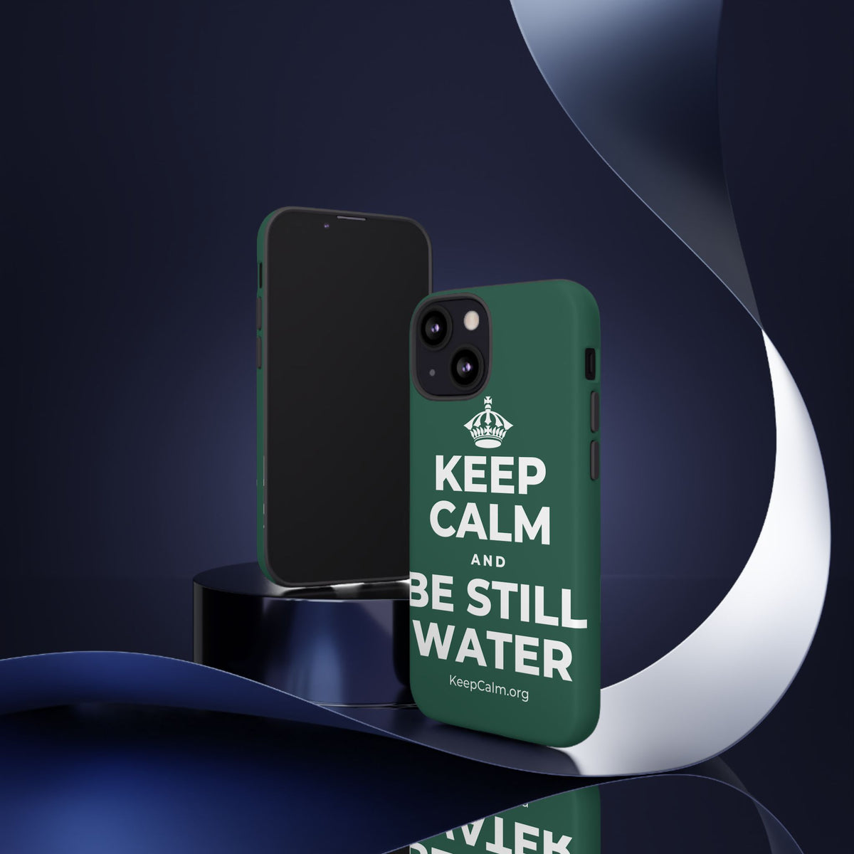 KEEP CALM AND BE STILL WATER Phone Case