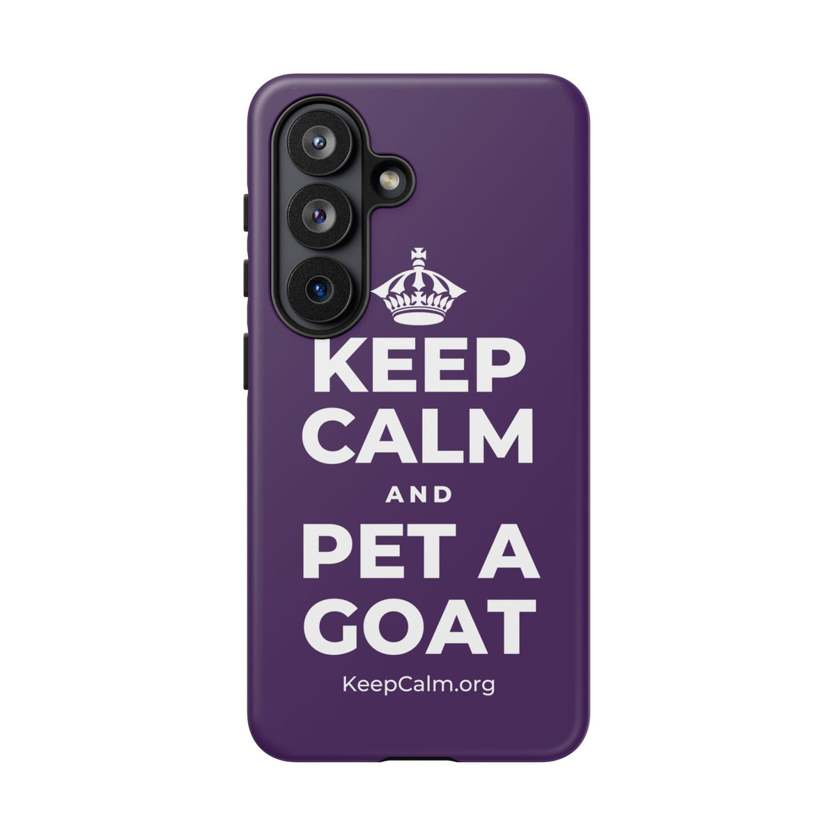 KEEP CALM AND PET A GOAT Phone Case