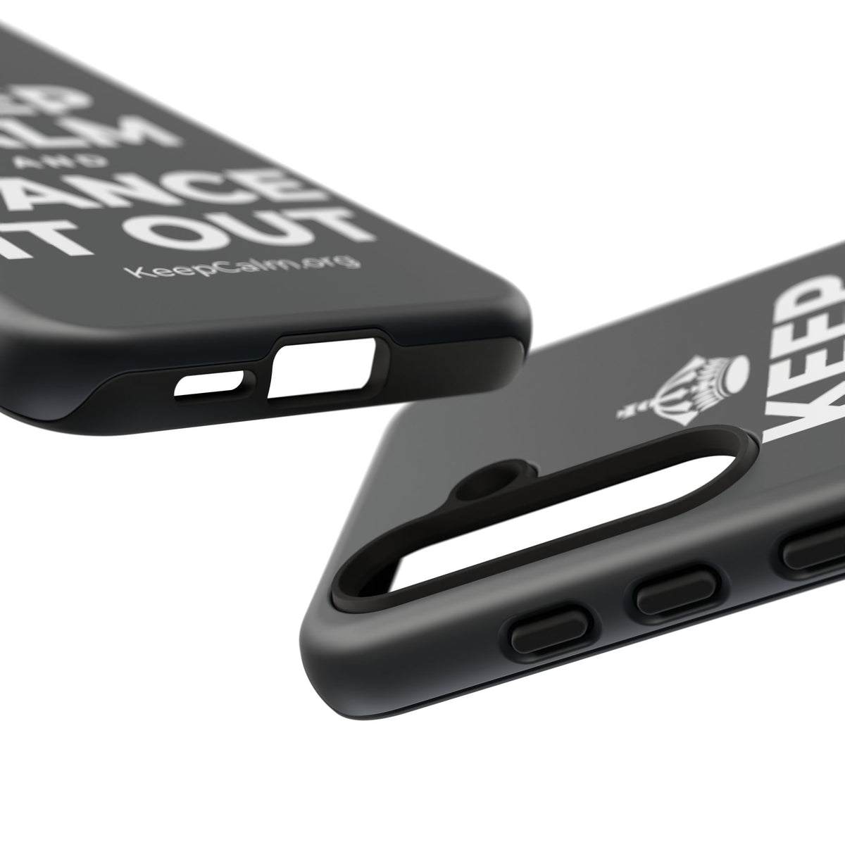KEEP CALM AND DANCE IT OUT Phone Case (Dark)